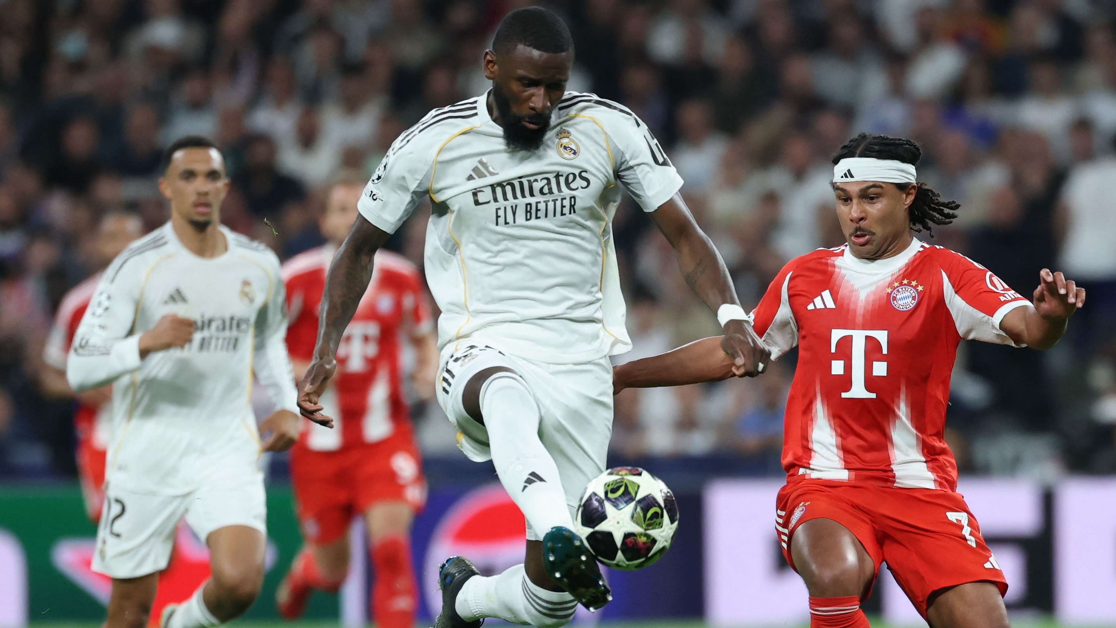 Real 'gifted' two goals to Bayern as Rudiger bemoans missed chances  