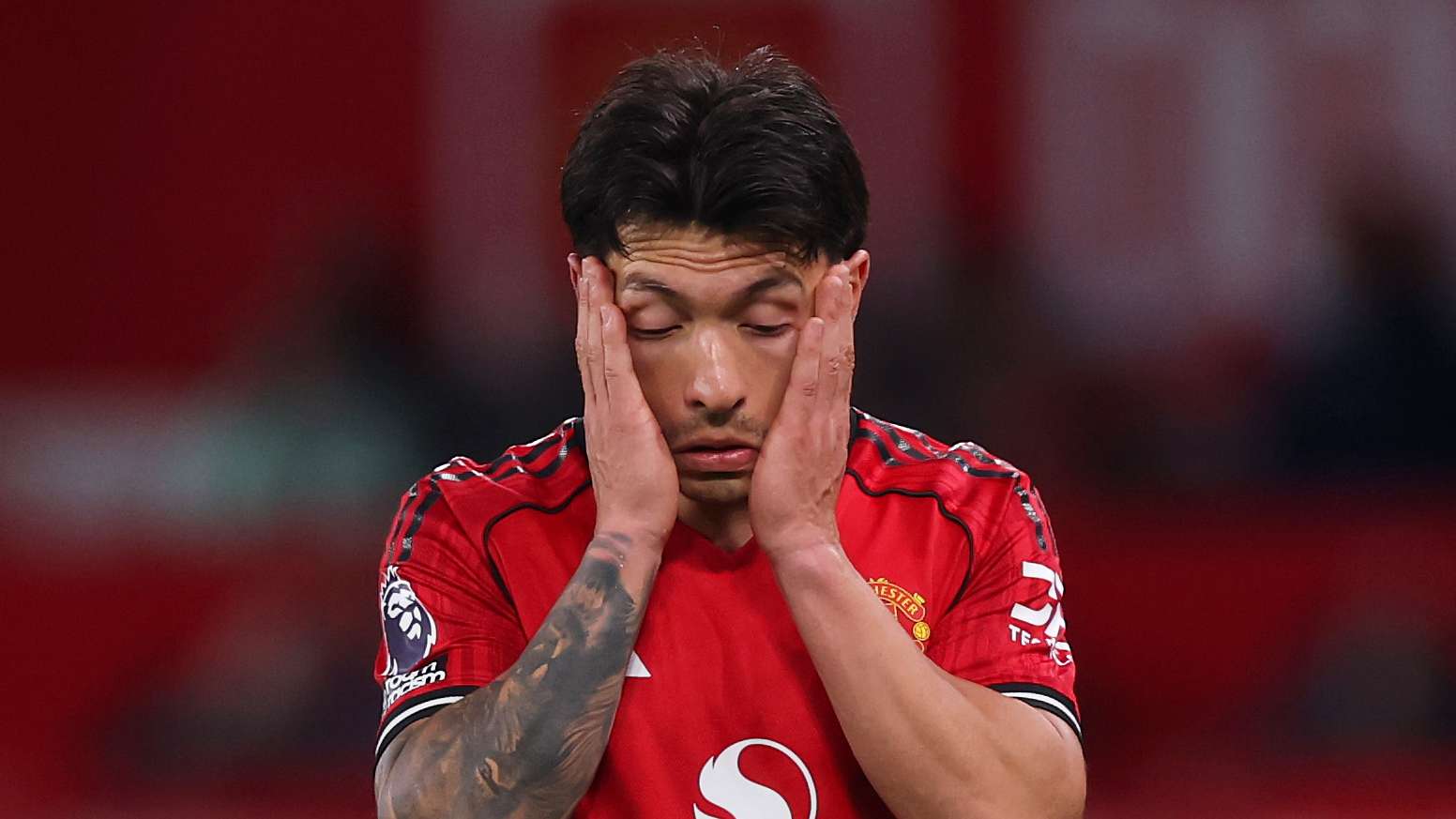 Man Utd appeal Martinez red card  