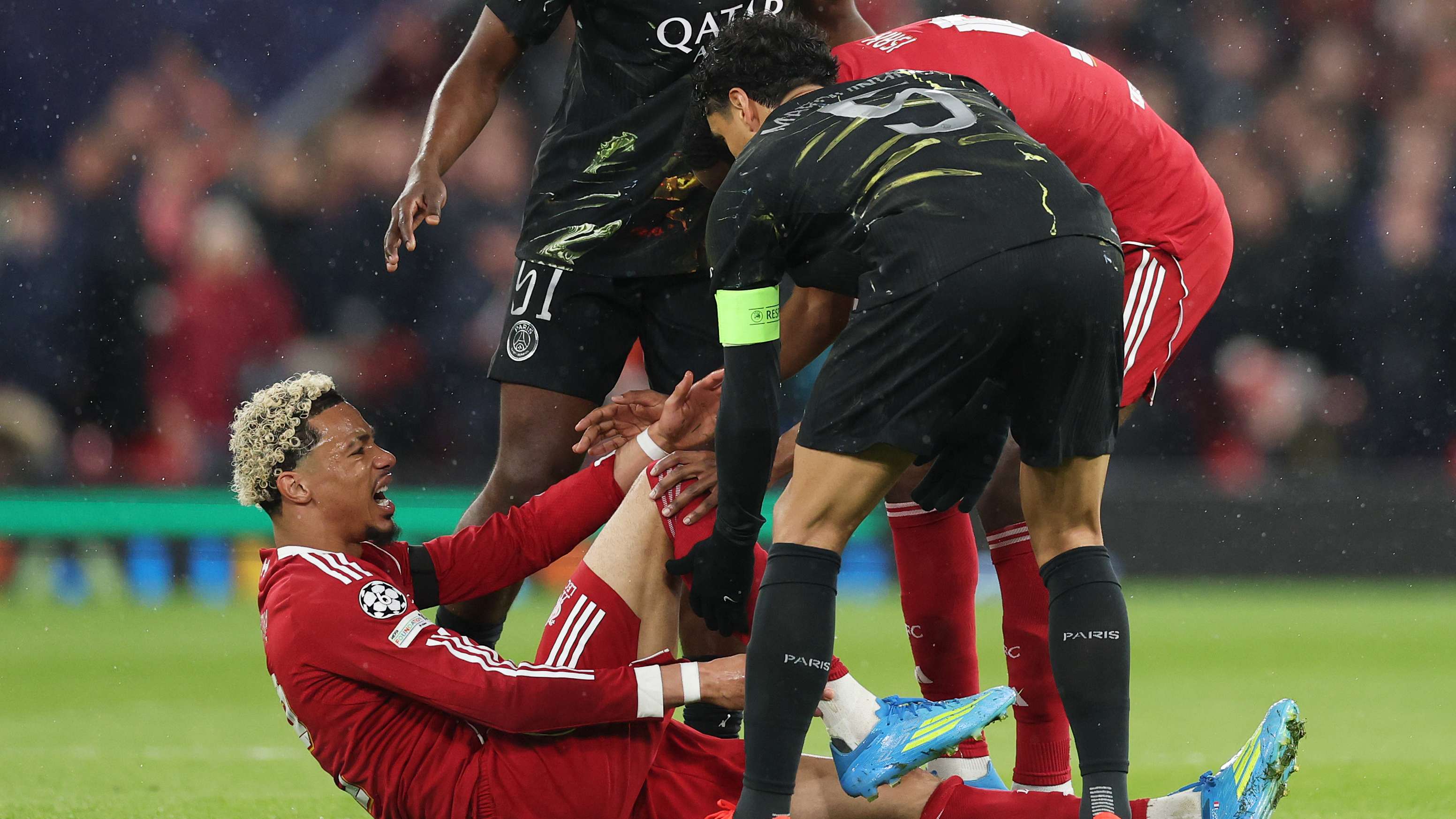 Ekitike stretchered off in worrying scenes for Liverpool  