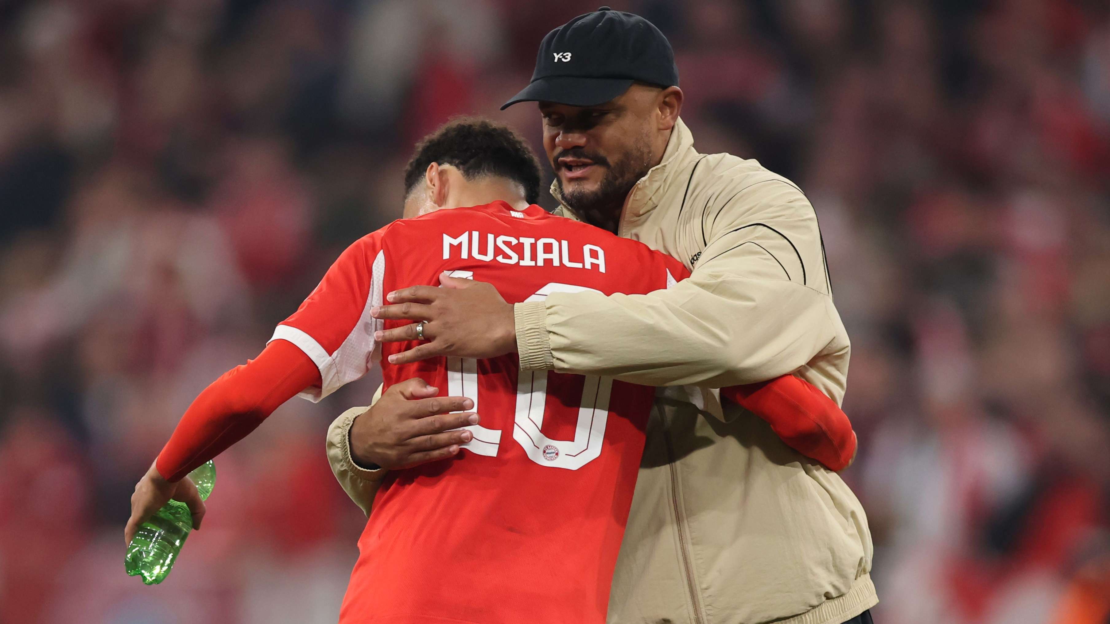 "That wouldn't be fair," Kompany warns, despite the perfect timing  