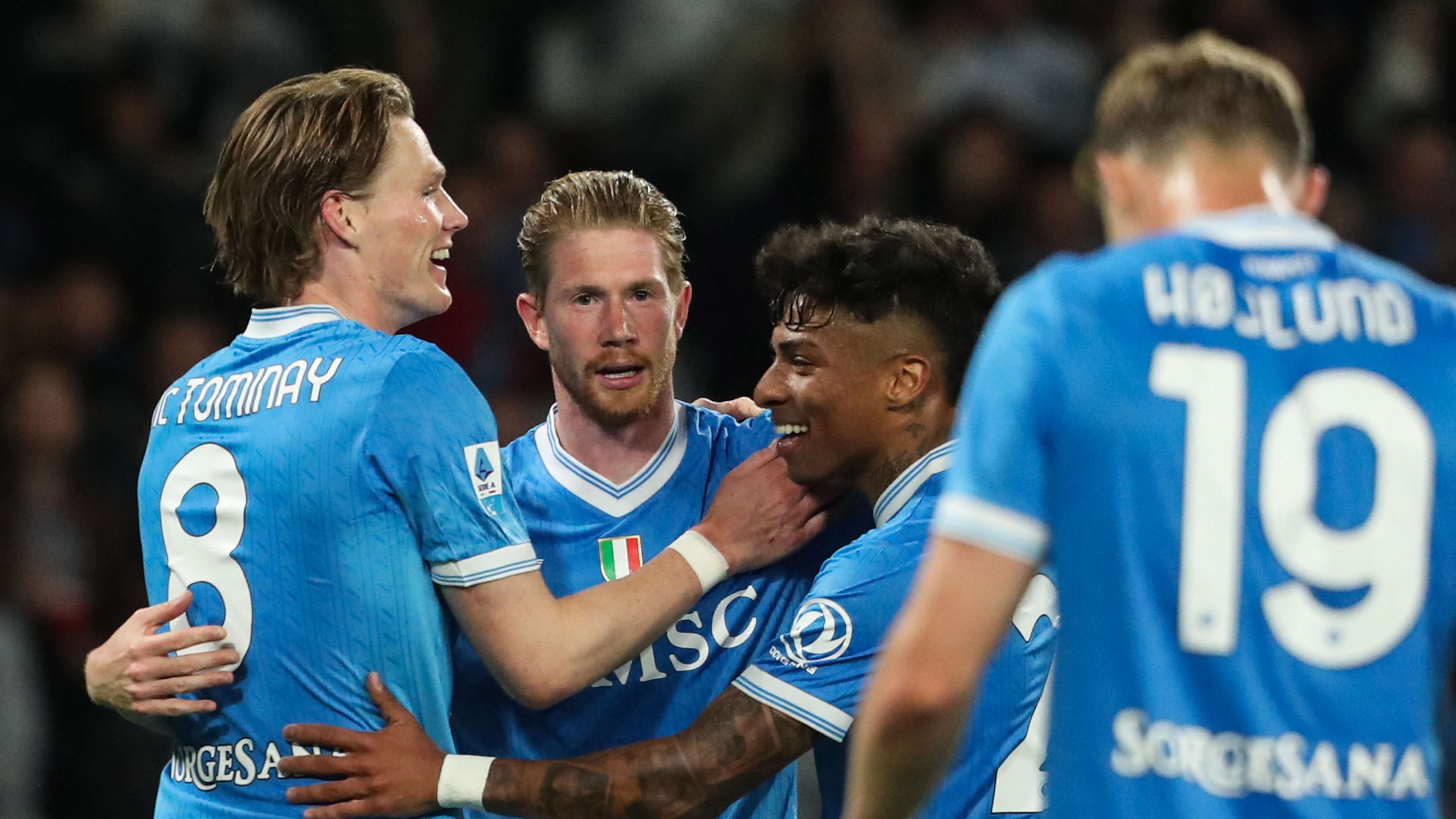 Made in Manchester! McTominay, De Bruyne & Hojlund all on target  