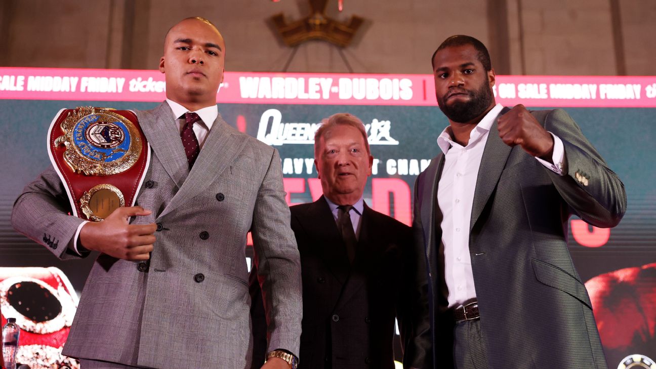 Fabio Wardley vs. Daniel Dubois: How to watch in UK, ring walk time, date, TV channel, undercard  