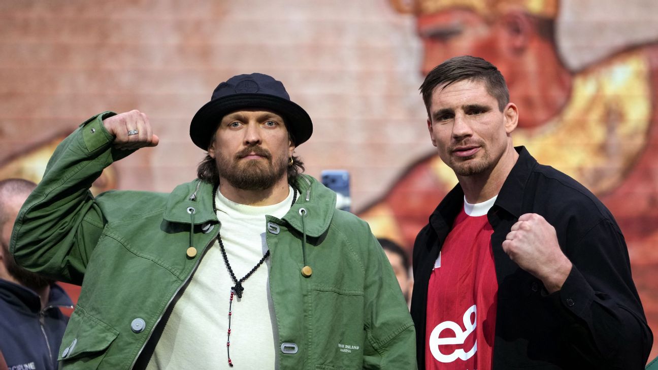Usyk believes 'machine' Joshua would beat Fury  