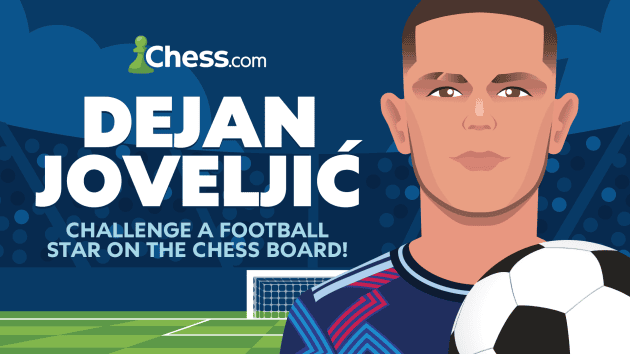 Challenge The World's 'Best Chess Soccer Player' And MLS Star Striker Dejan Joveljić  
