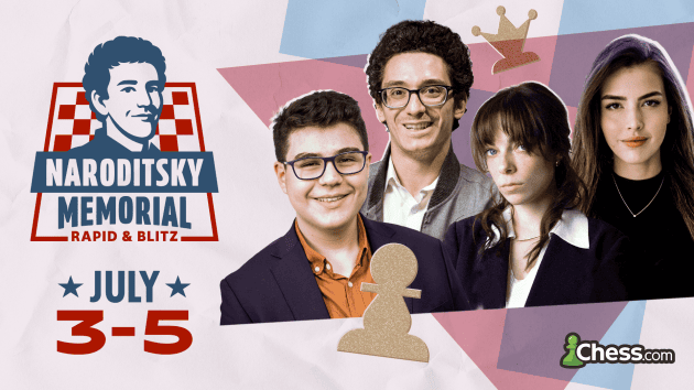 Caruana, Erdogmus Join Spectacular Naroditsky Memorial Lineup  
