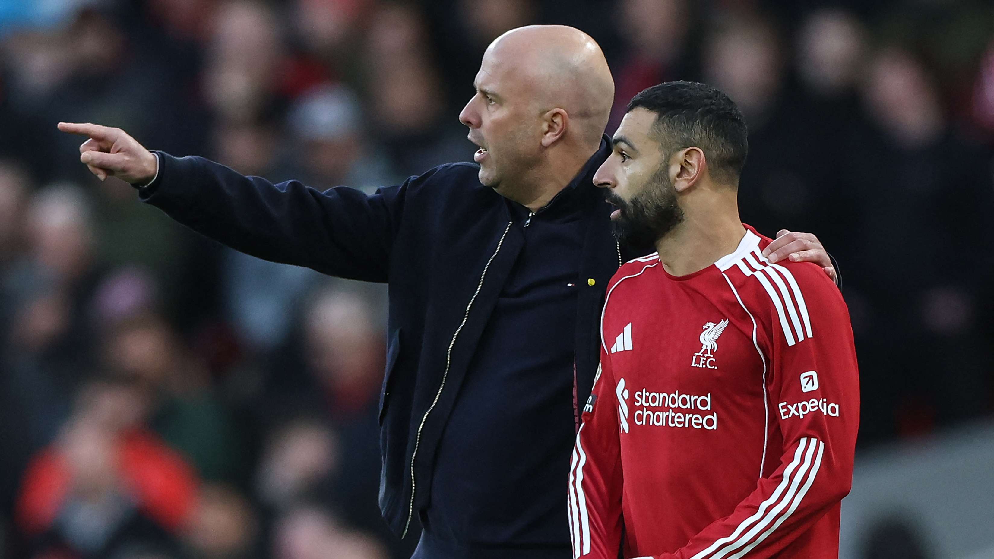 'You understand?' - Slot snaps back after Salah 'standards' claim  