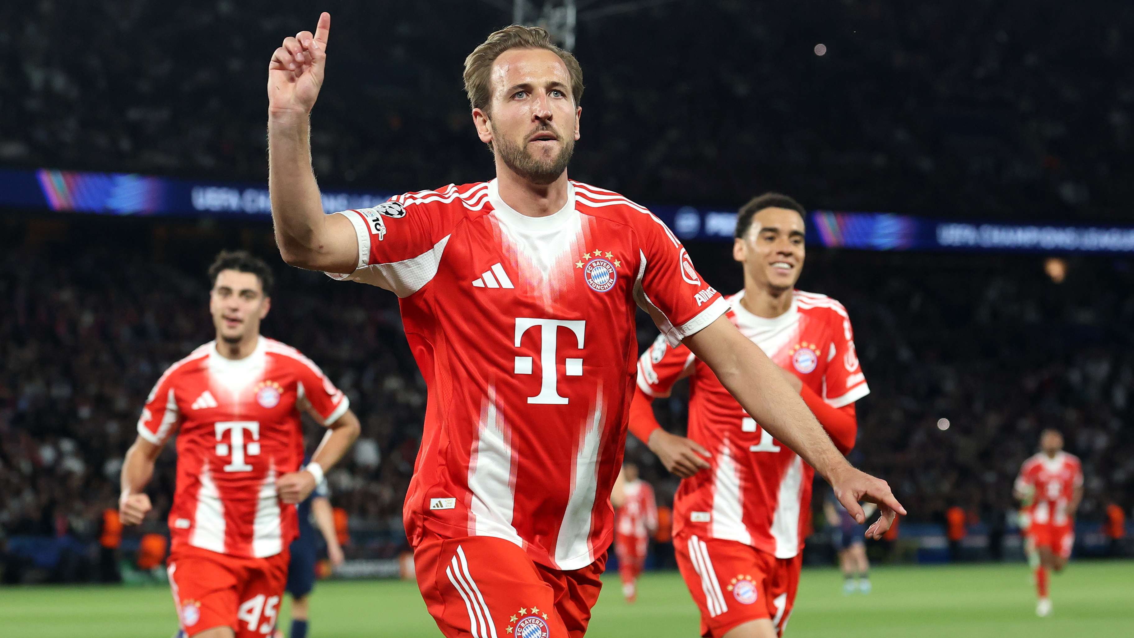 Kane models new Bayern home kit ahead of UCL decider vs PSG  