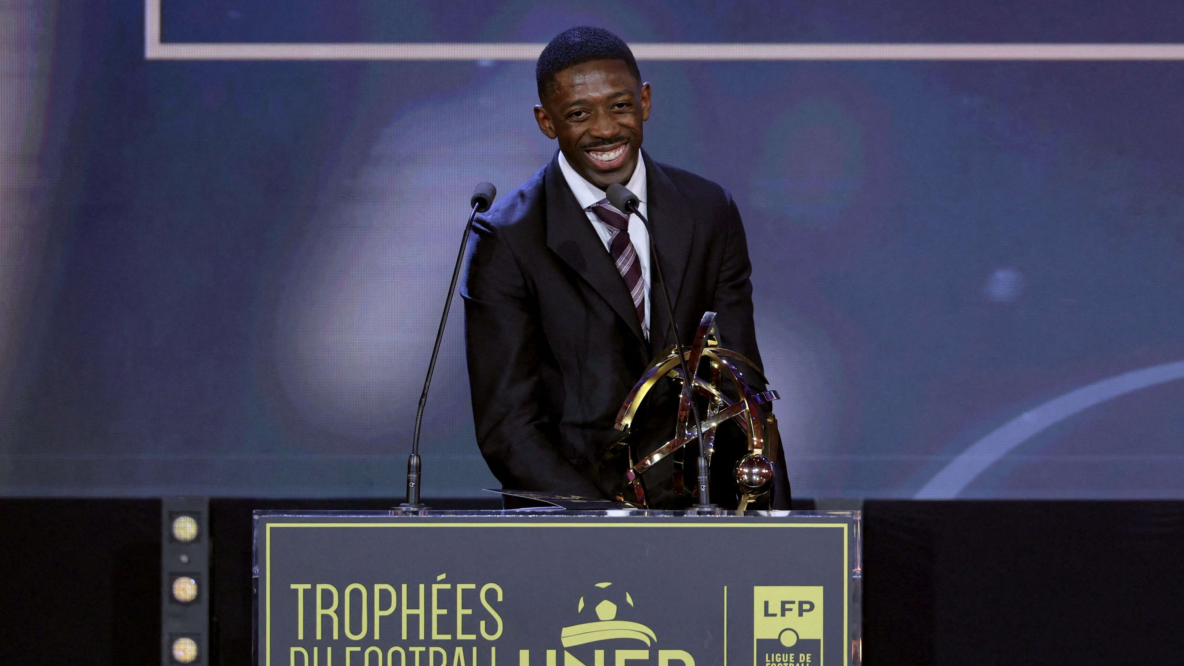 Dembele wins Ligue 1 Player of the Year despite only NINE starts  