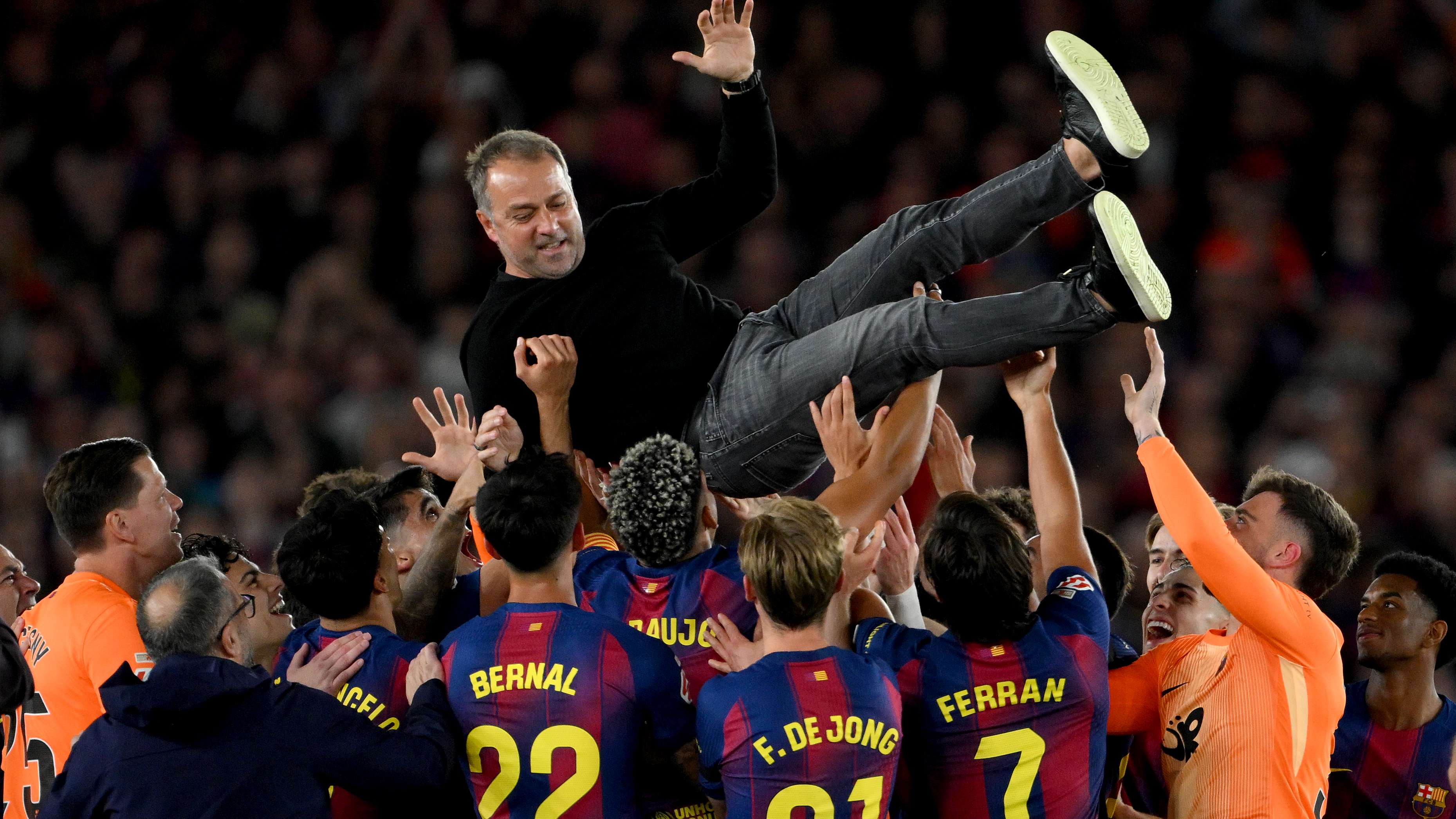 'I'm in the right place' - Flick confirms he will sign Barca contract extension  