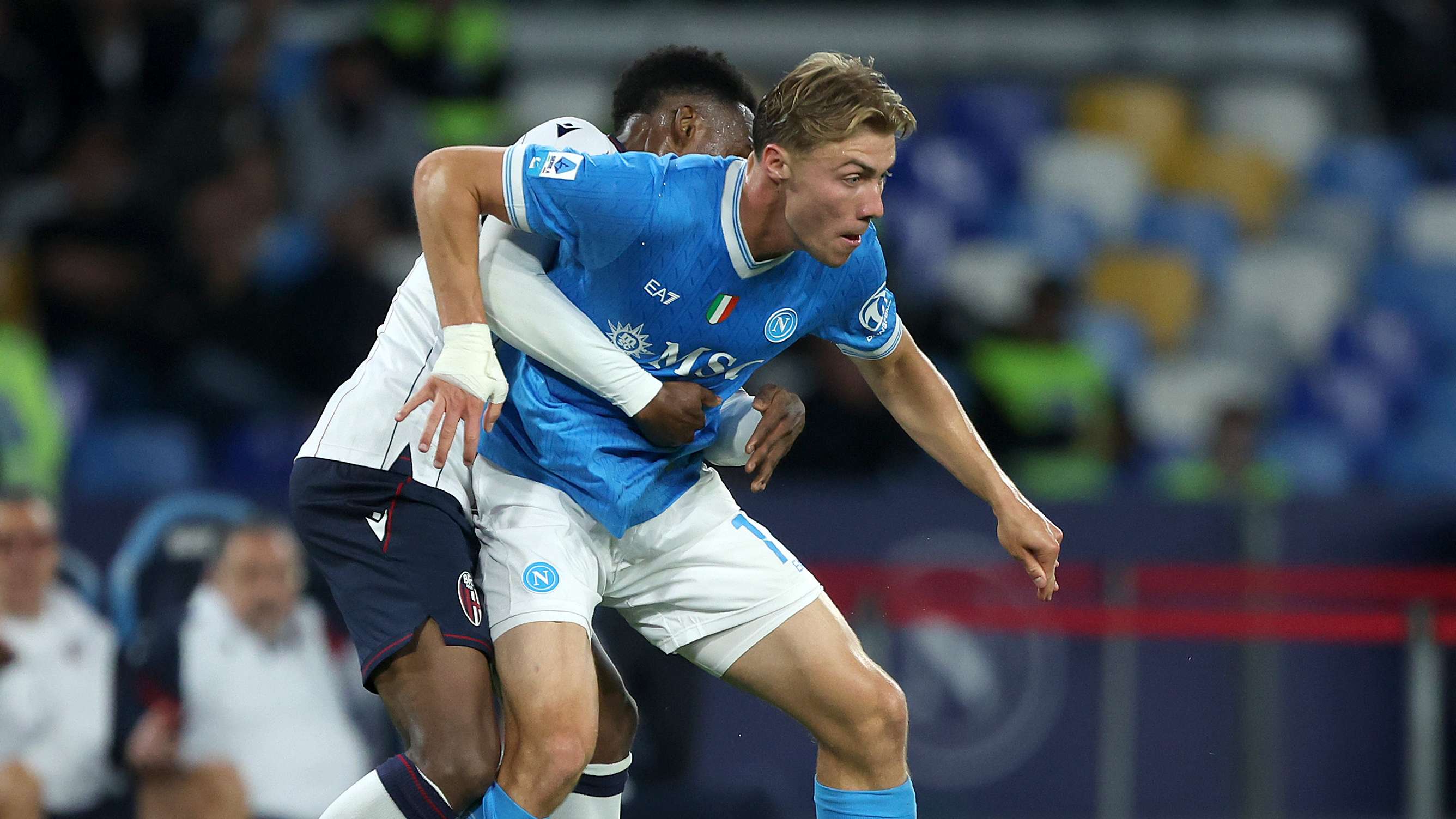 Conte defends Hojlund as Man Utd loanee's Napoli goal drought continues  
