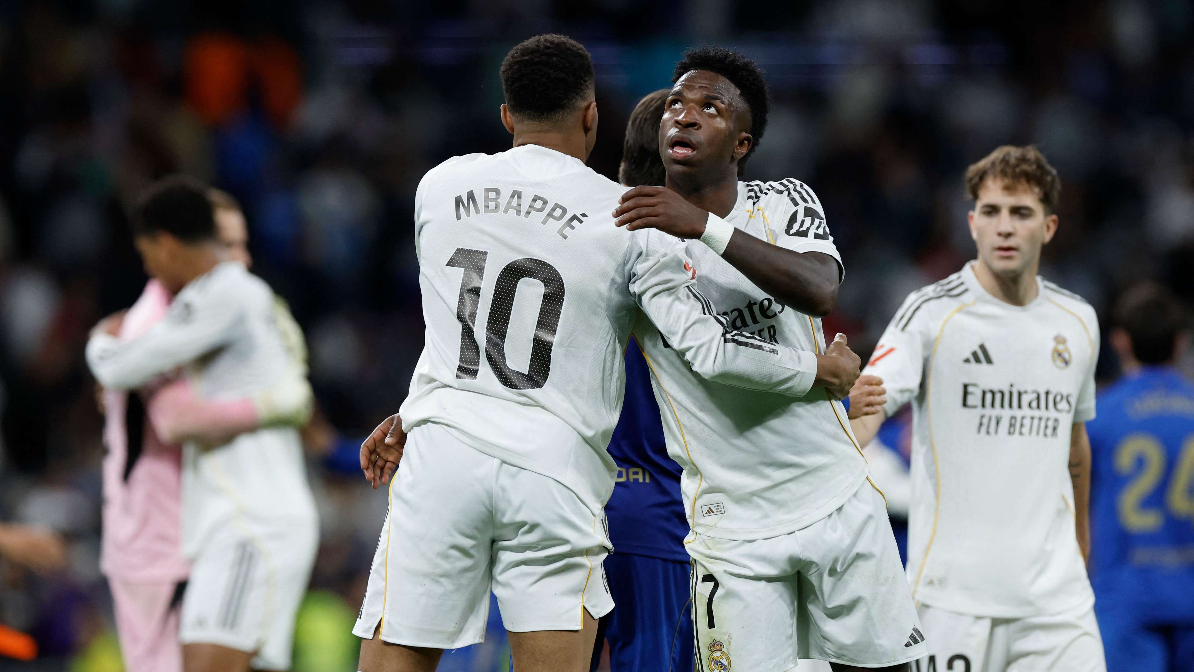 Mbappe and Vinicius booed as Bellingham scores in Madrid win  