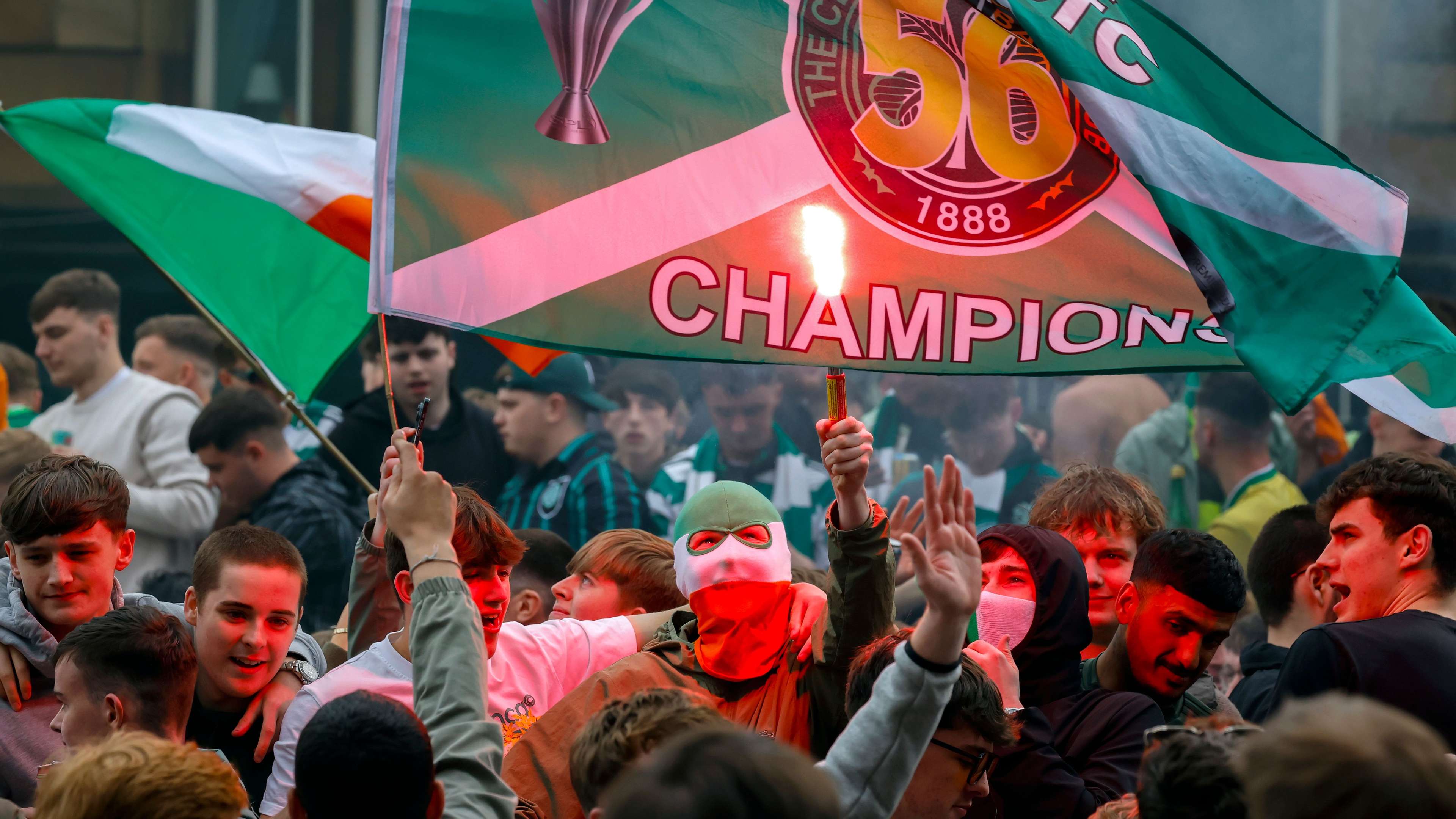 Police probe ‘unacceptable levels of violence’ after Celtic win  