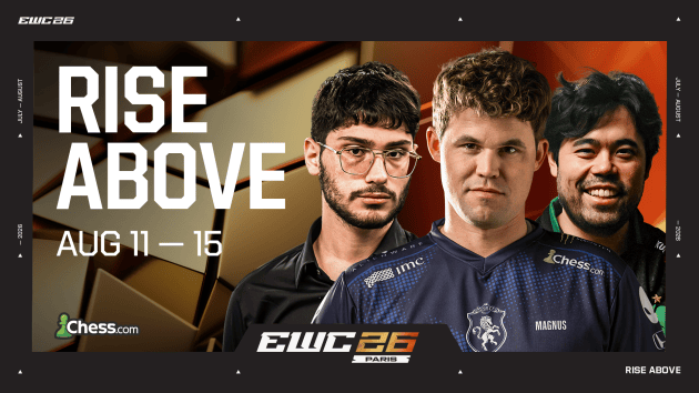 Chess Returns to Esports World Cup in Paris With $1.5M Prize Fund  