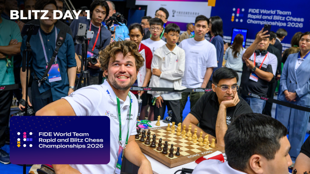Carlsen, WR Chess Back In Business As World Team Blitz Championship Begins  