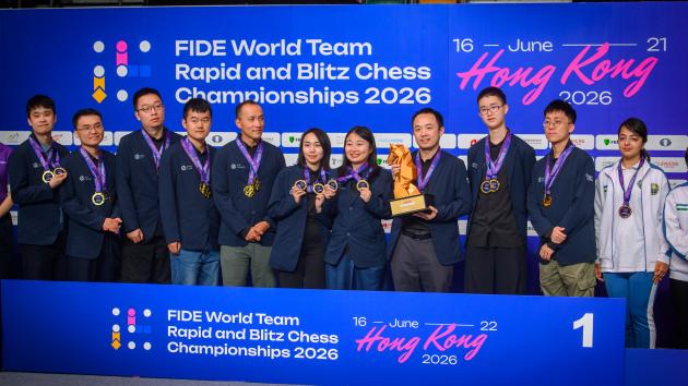 Ding Liren Leads Dragon Chilling To 'Dream' Double Gold  