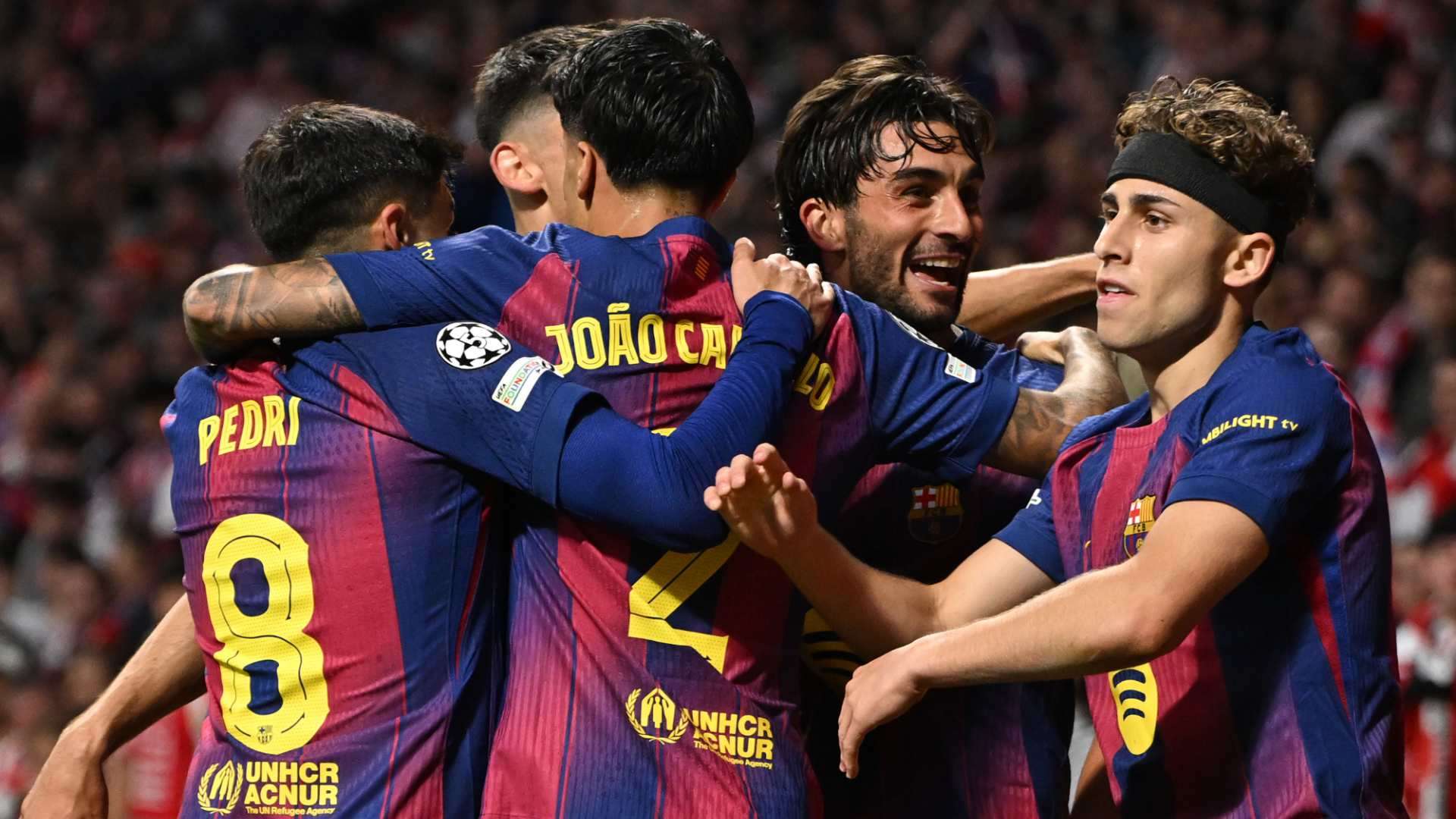 A touching message from hospital: Barcelona target's first appearance after surgery  
