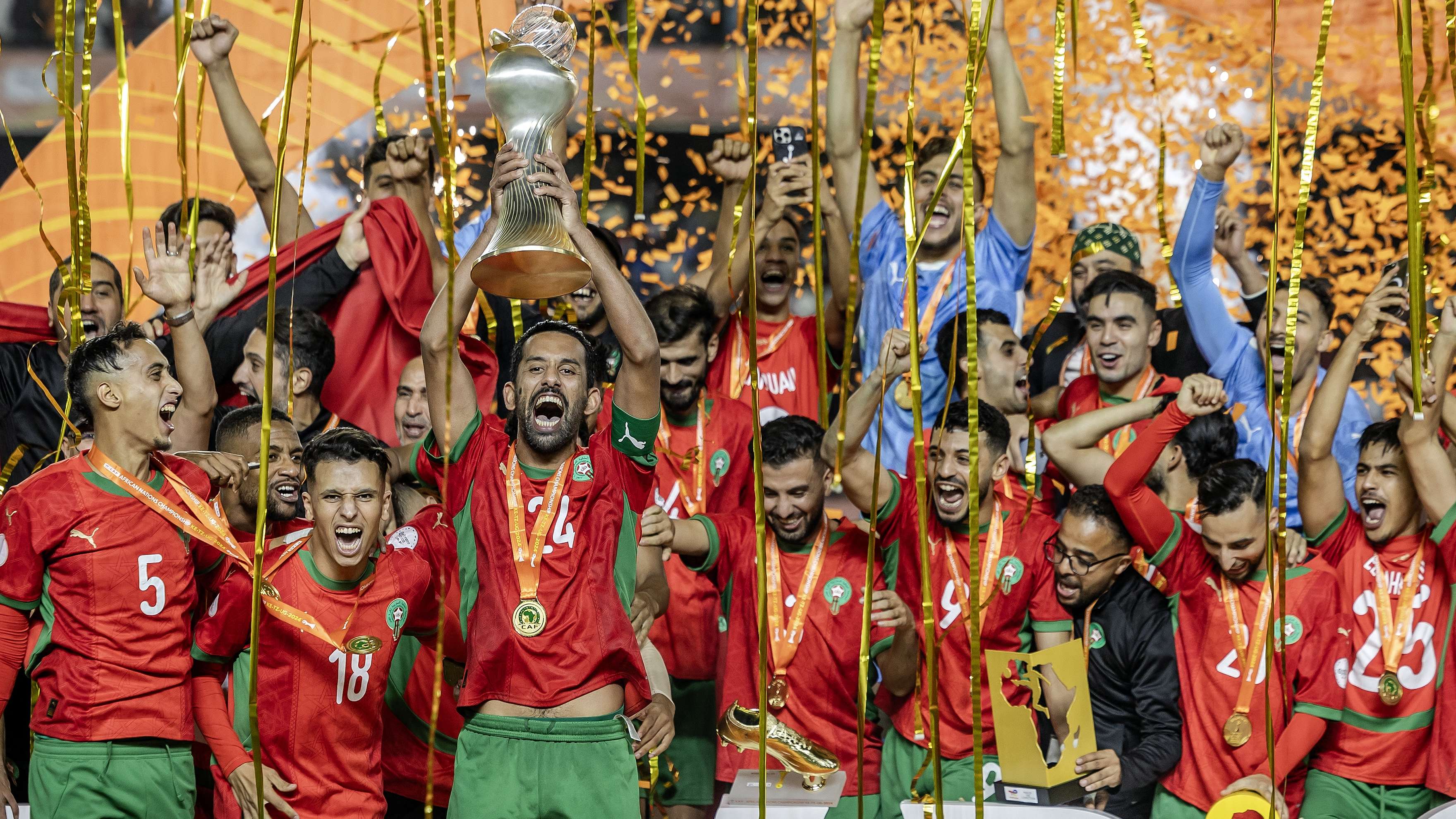 A cruciate ligament injury strikes a Moroccan star on Gulf pitches  