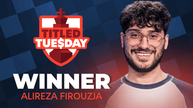 On-Fire Firouzja Finishes First In Titled Tuesday  