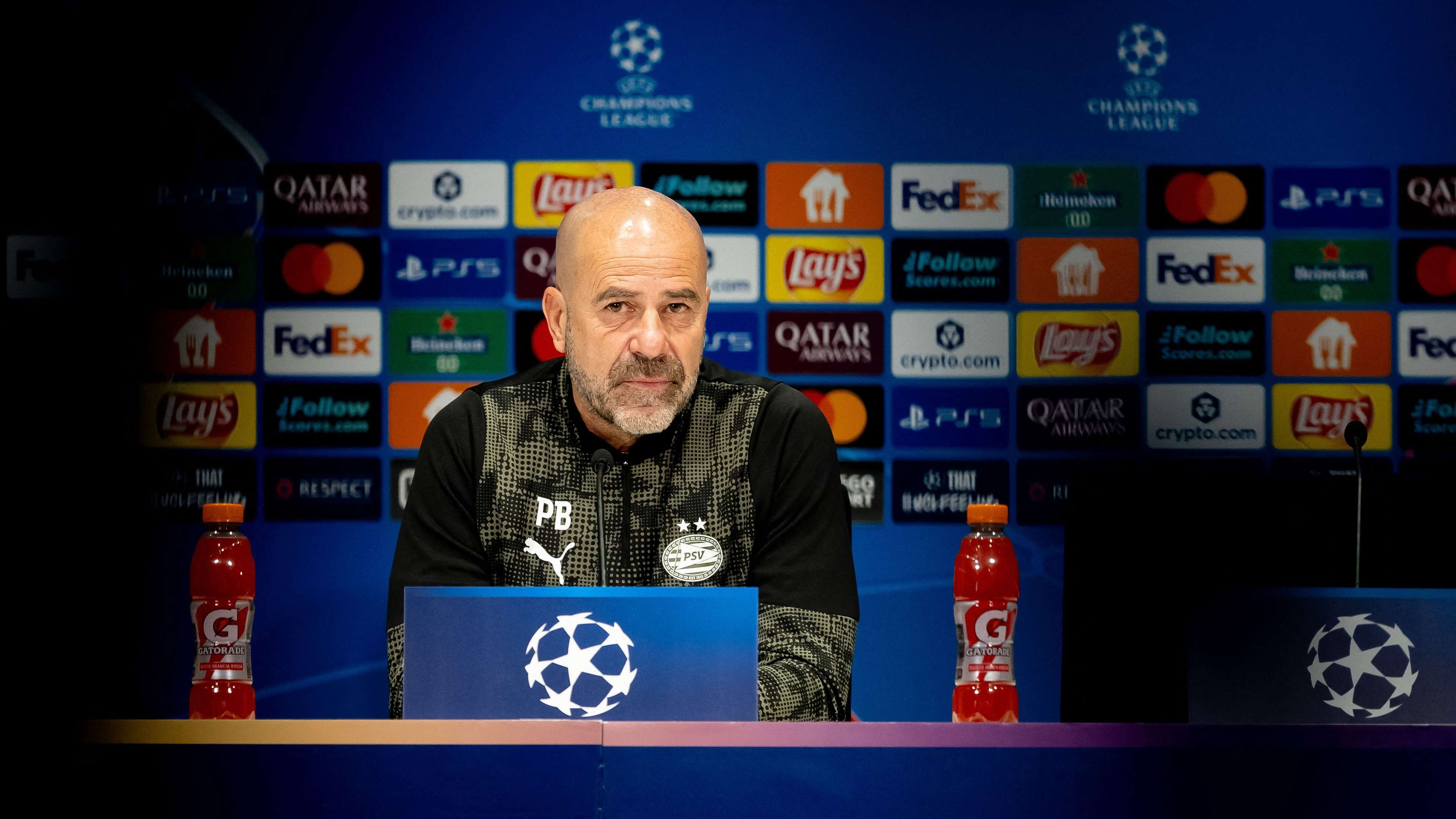 Peter Bosz insists mature PSV are ready for Shakhtar Donetsk  