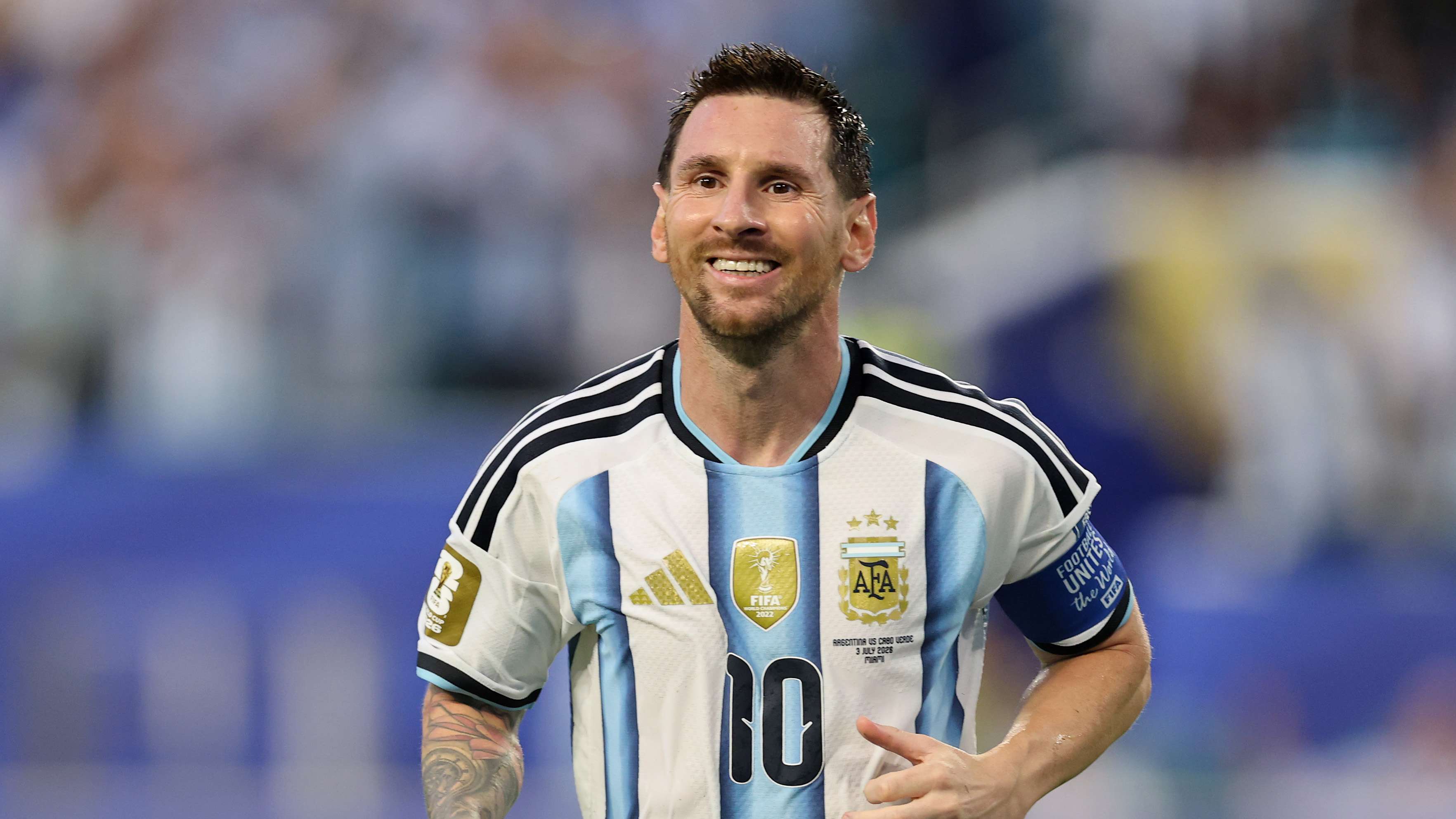 Messi reveals special Argentina farewell shirt  
