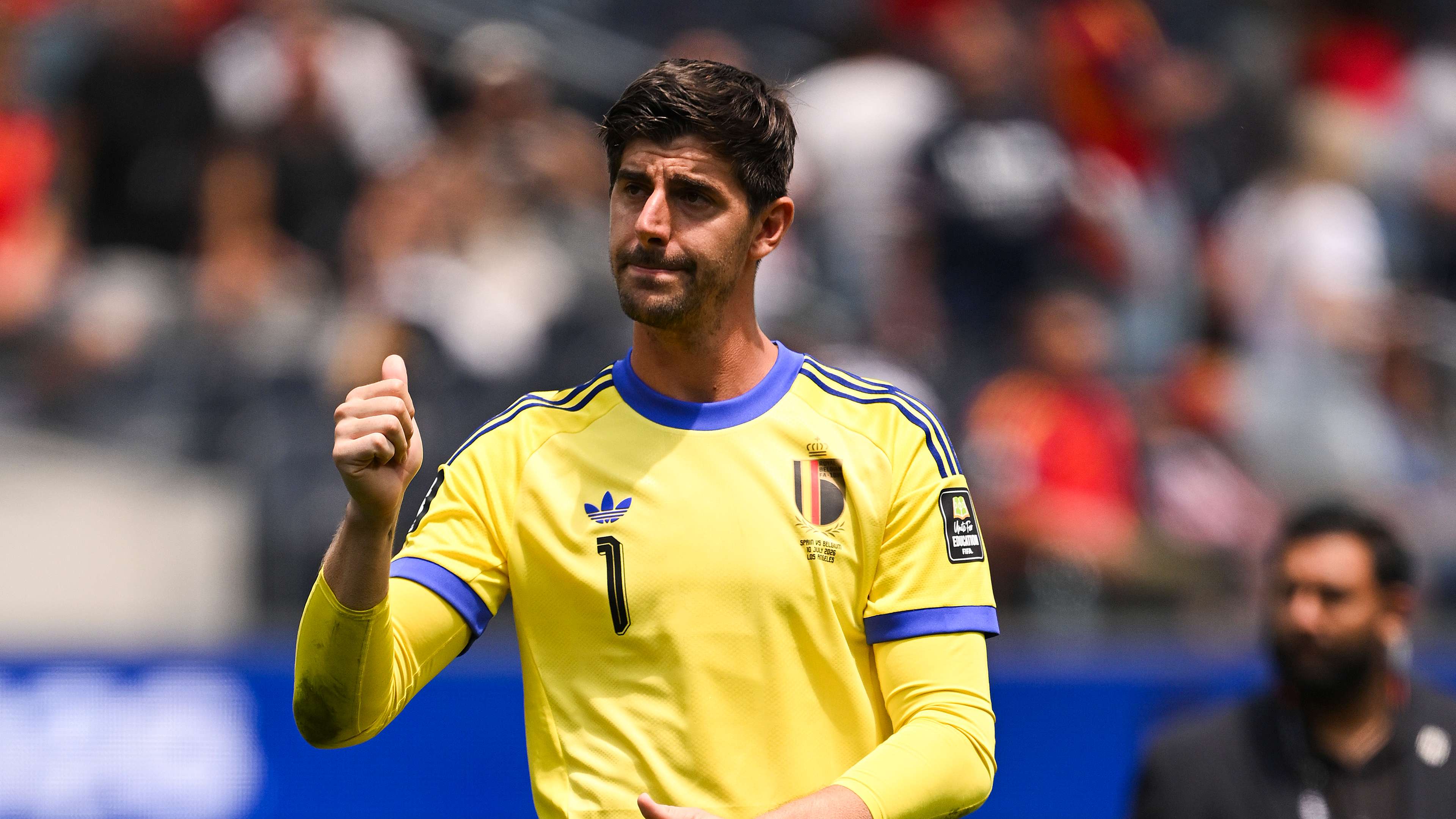 Courtois to skip Nations League after Van Bommel talks  