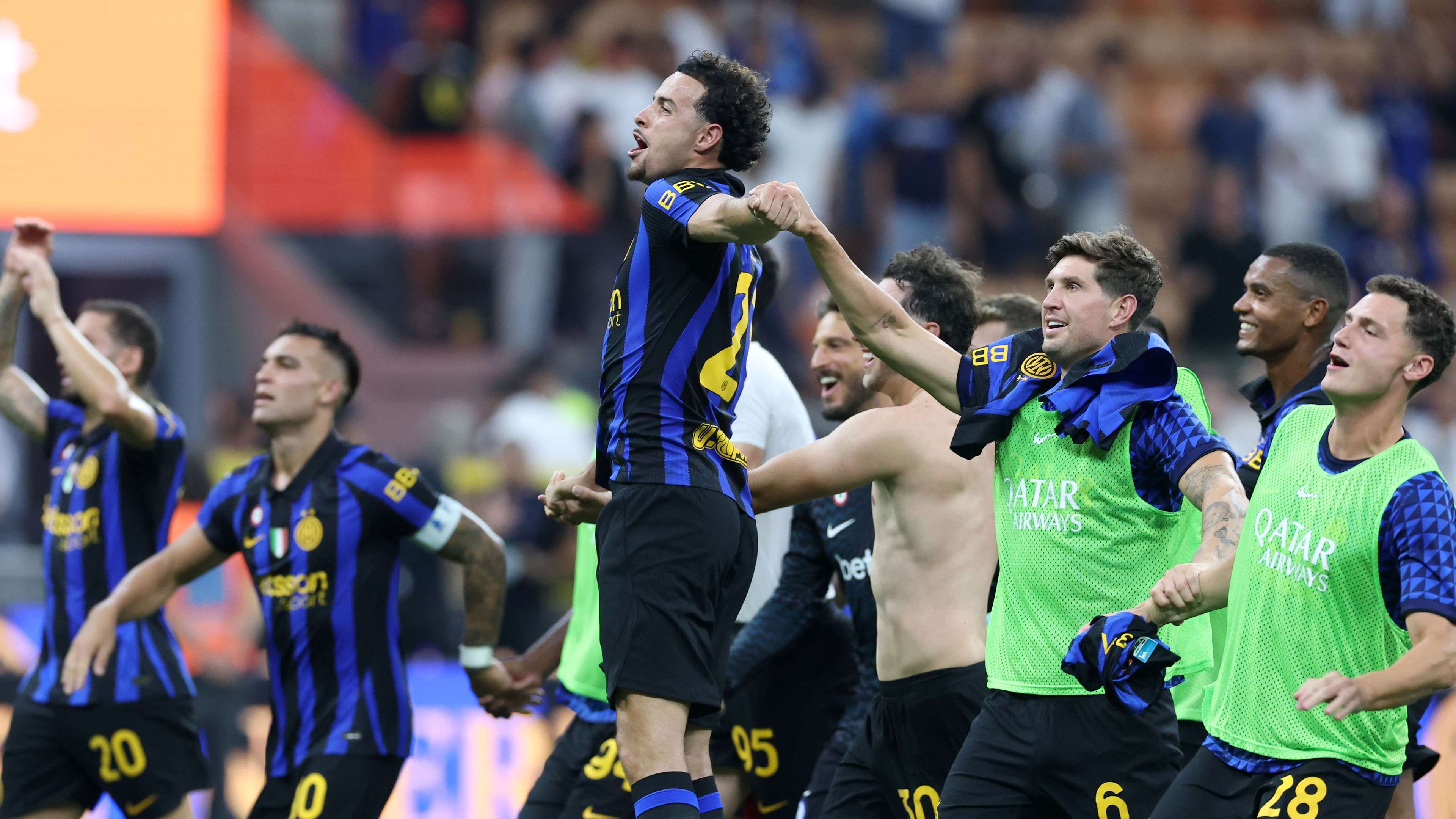 Curtis Jones reacts to dramatic Inter comeback win over Napoli  