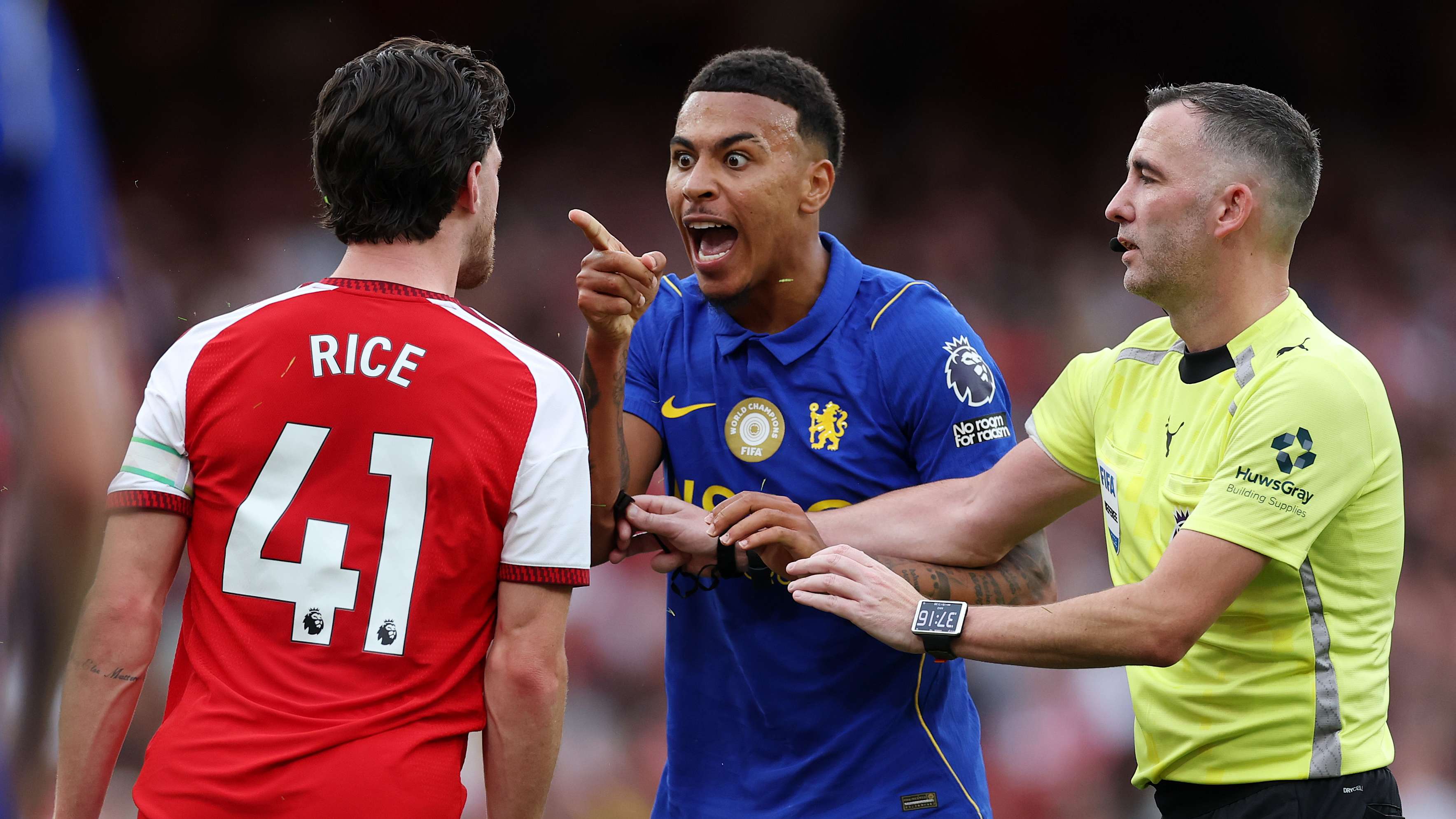 'Most annoying thing in the world!' - Rice accused of sparking Rogers clash  