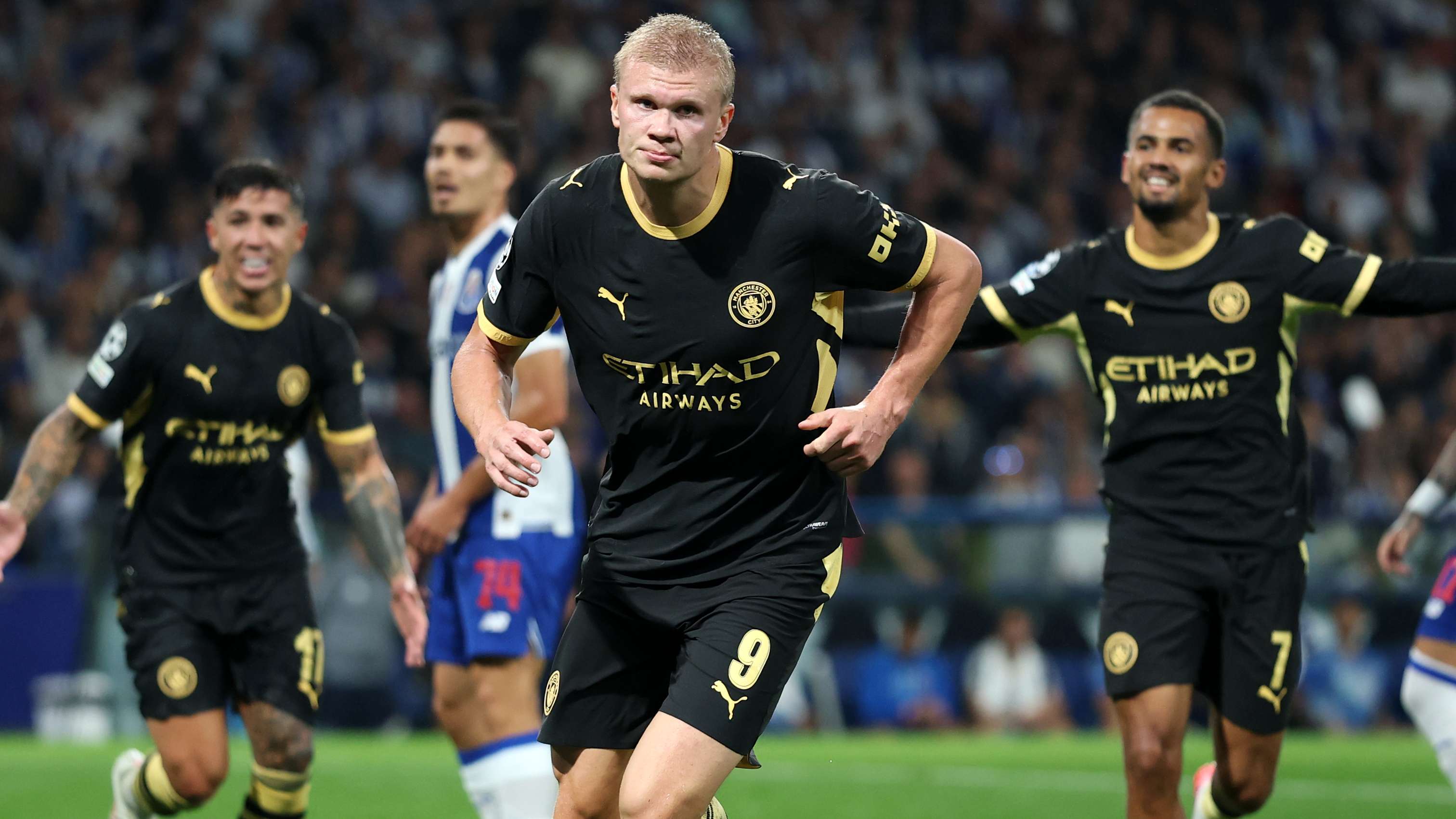 Haaland continues his European madness: a new historic record in the Champions League  