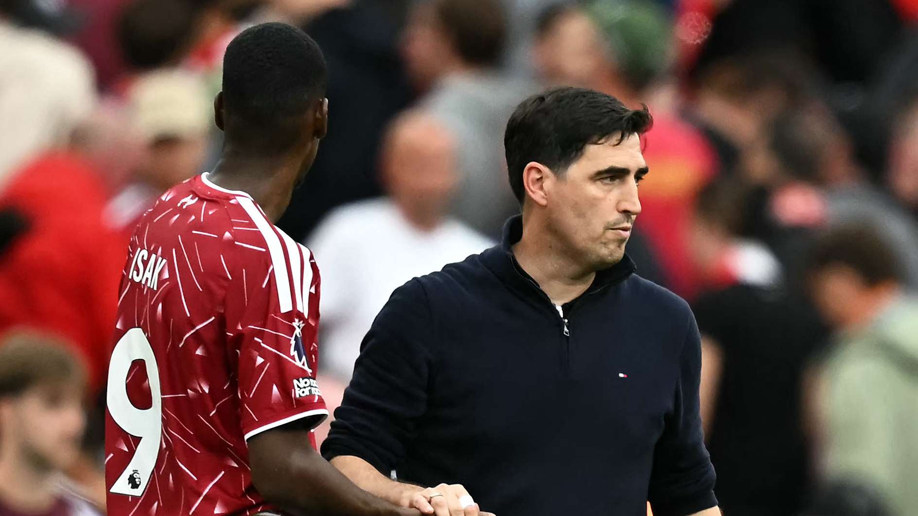 Iraola issues urgent call for 'help' to misfiring Liverpool forwards  