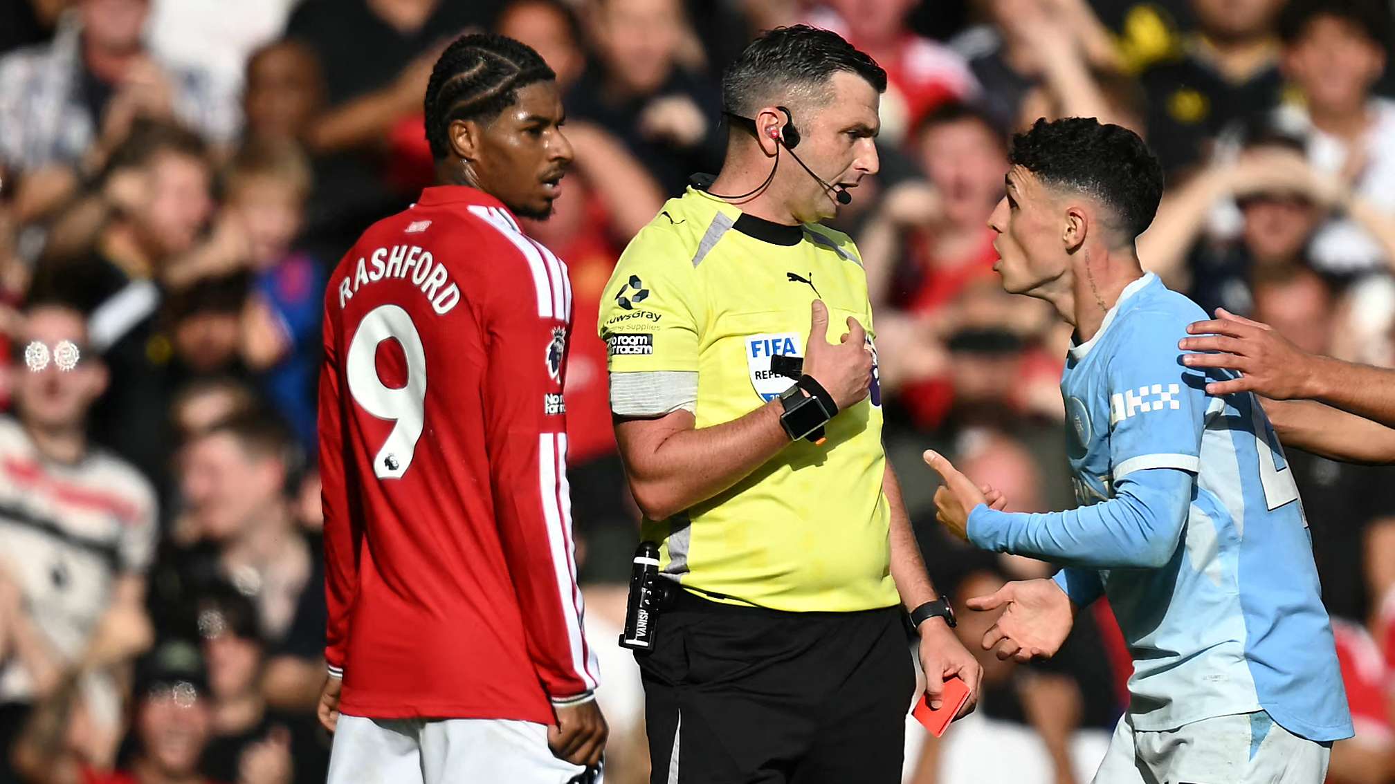 'Daft!' - Keane SLAMS Fernandes over Foden red card  