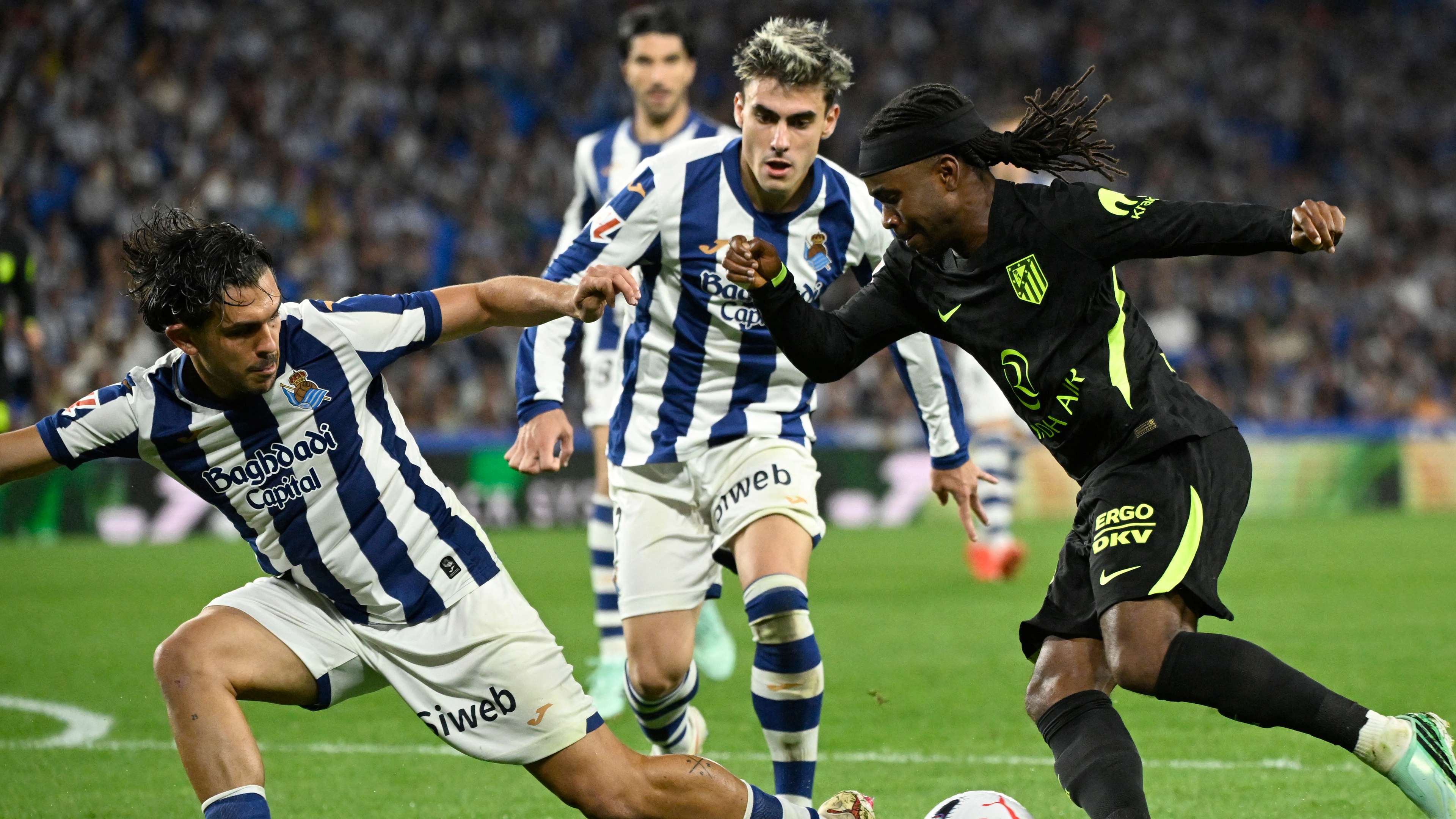 Atlético Madrid storm into the top four, reclaiming their winning touch at the expense of Sociedad  