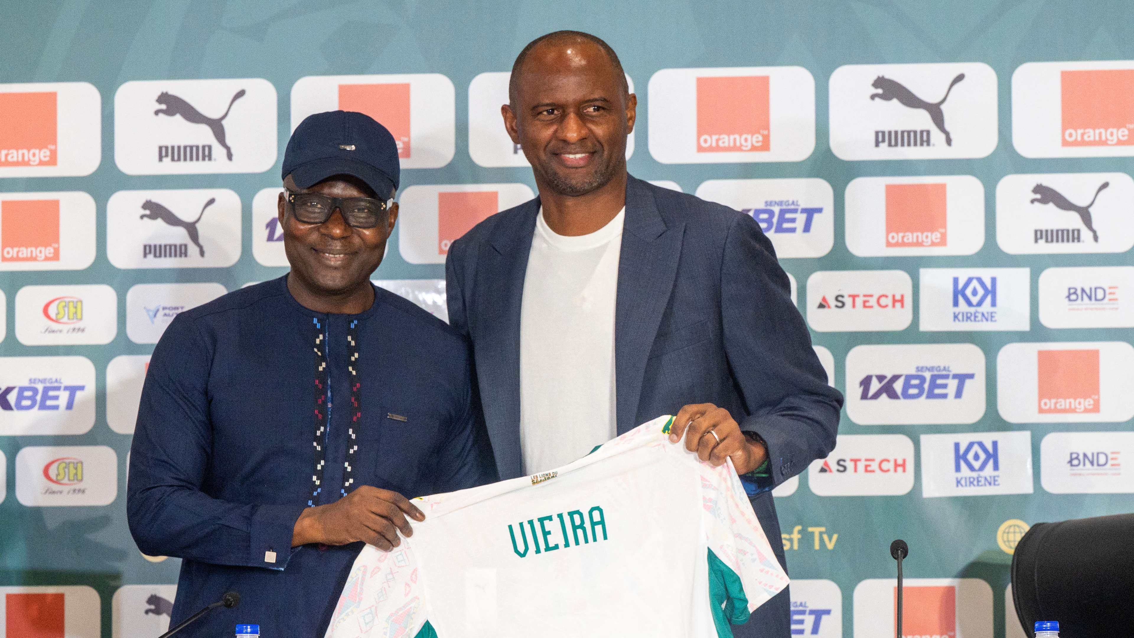 Patrick Vieira unveiled as Senegal coach and leaves out Mane  