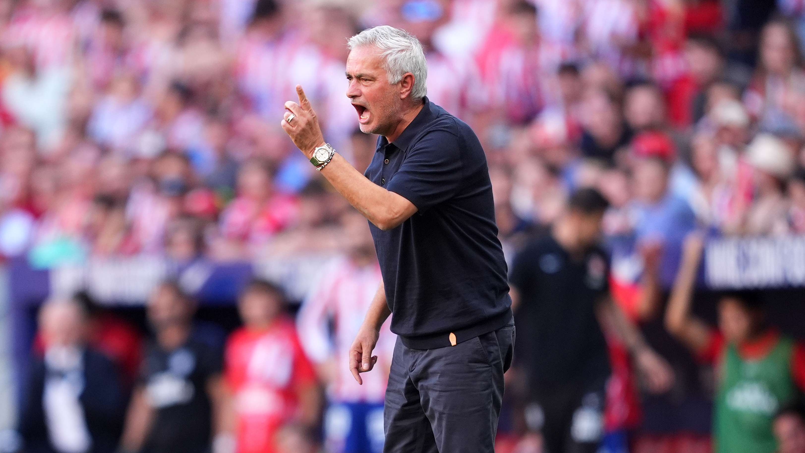 Mourinho slams ref after derby loss  
