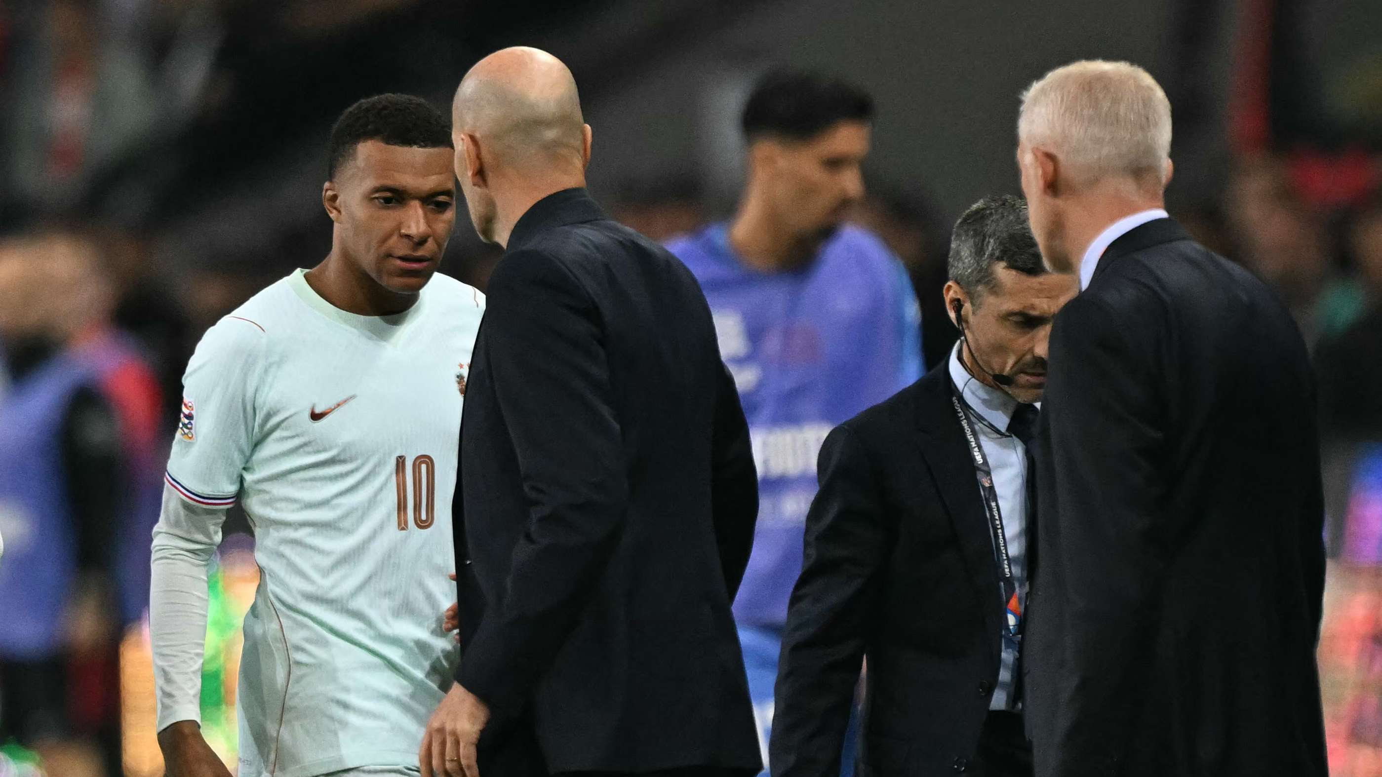 Zidane breaks France curse! New boss wins France debut as Mbappe injured  