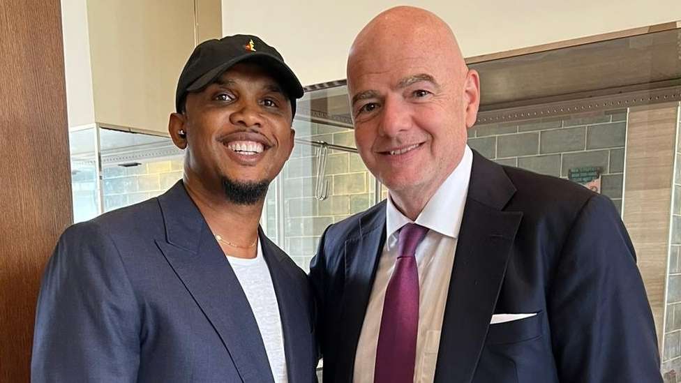 Protection from Infantino? Serious allegations against Eto'o  