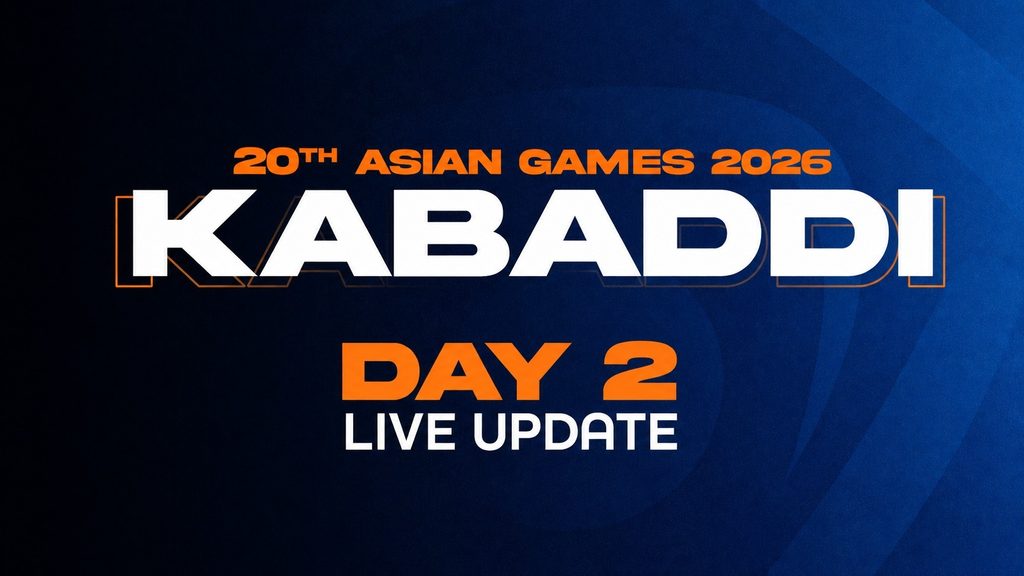Asian Games 2026 Kabaddi Day 2 Live Updates: India Men Face Republic of Korea, Iran Open Campaign Against Nepal  