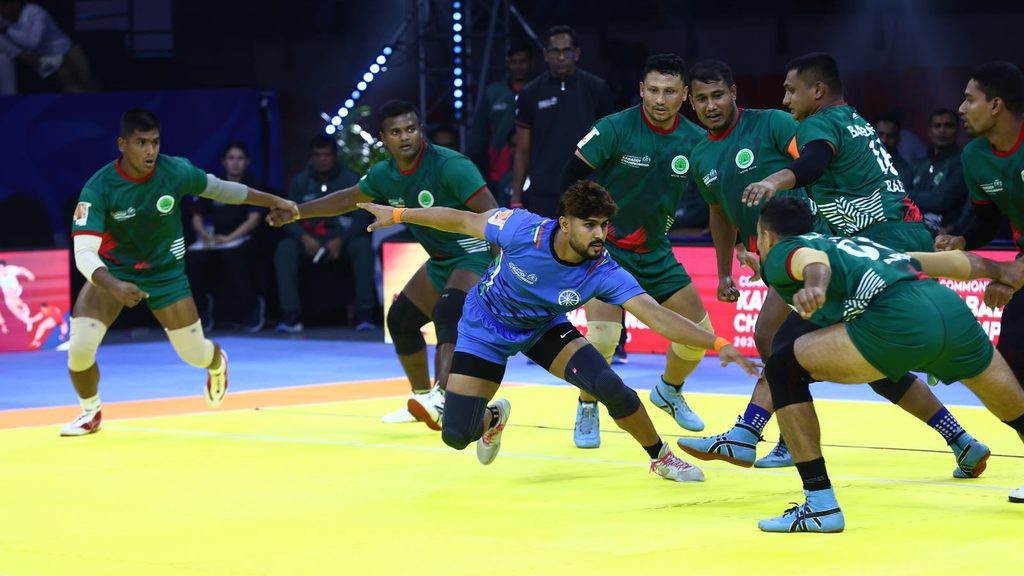 India Men storm into Commonwealth Kabaddi Championship final, set up title clash with Sri Lanka  
