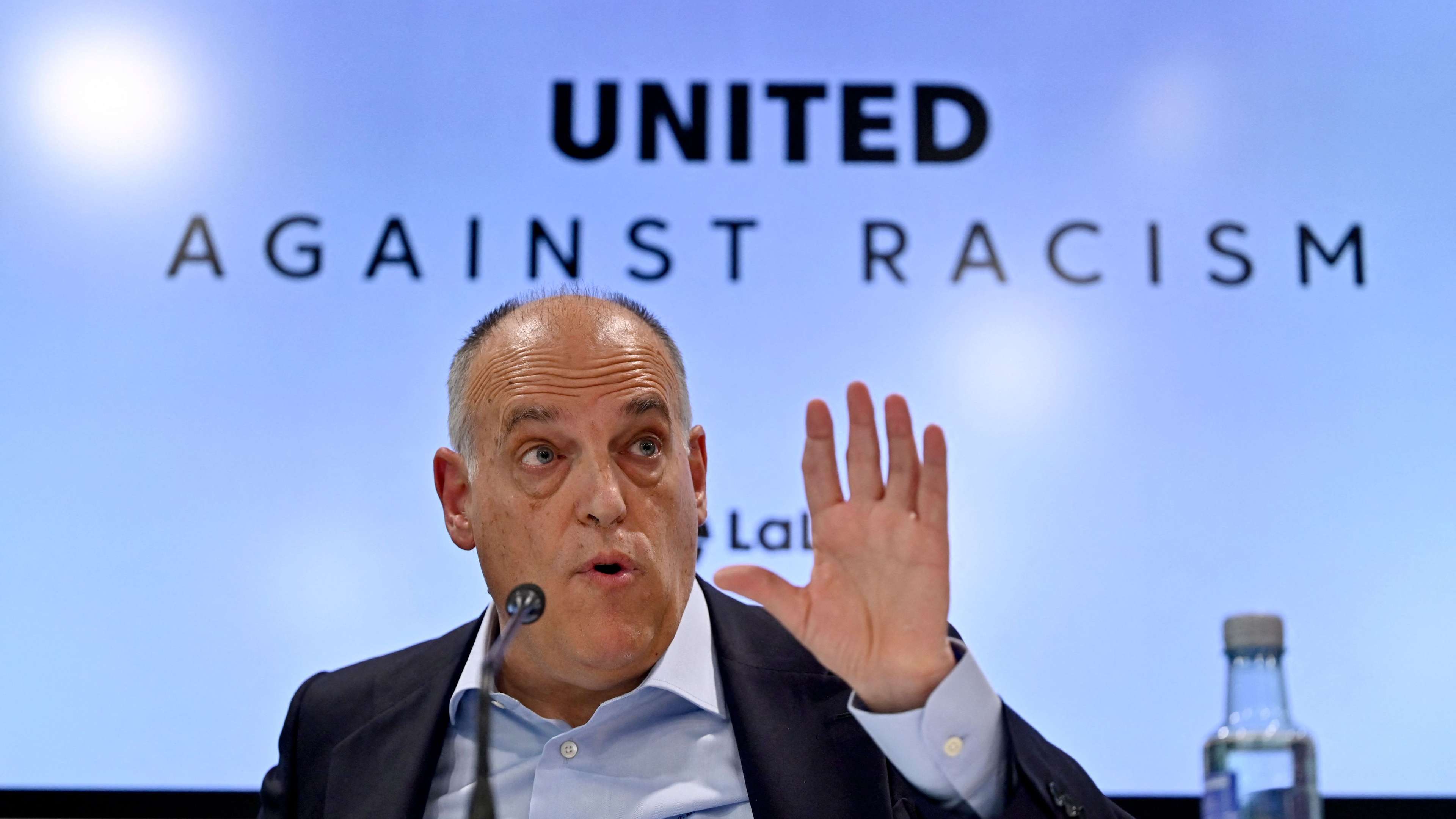 Surprise: Tebas faces dismissal and a three-year ban after his row with Real Madrid  