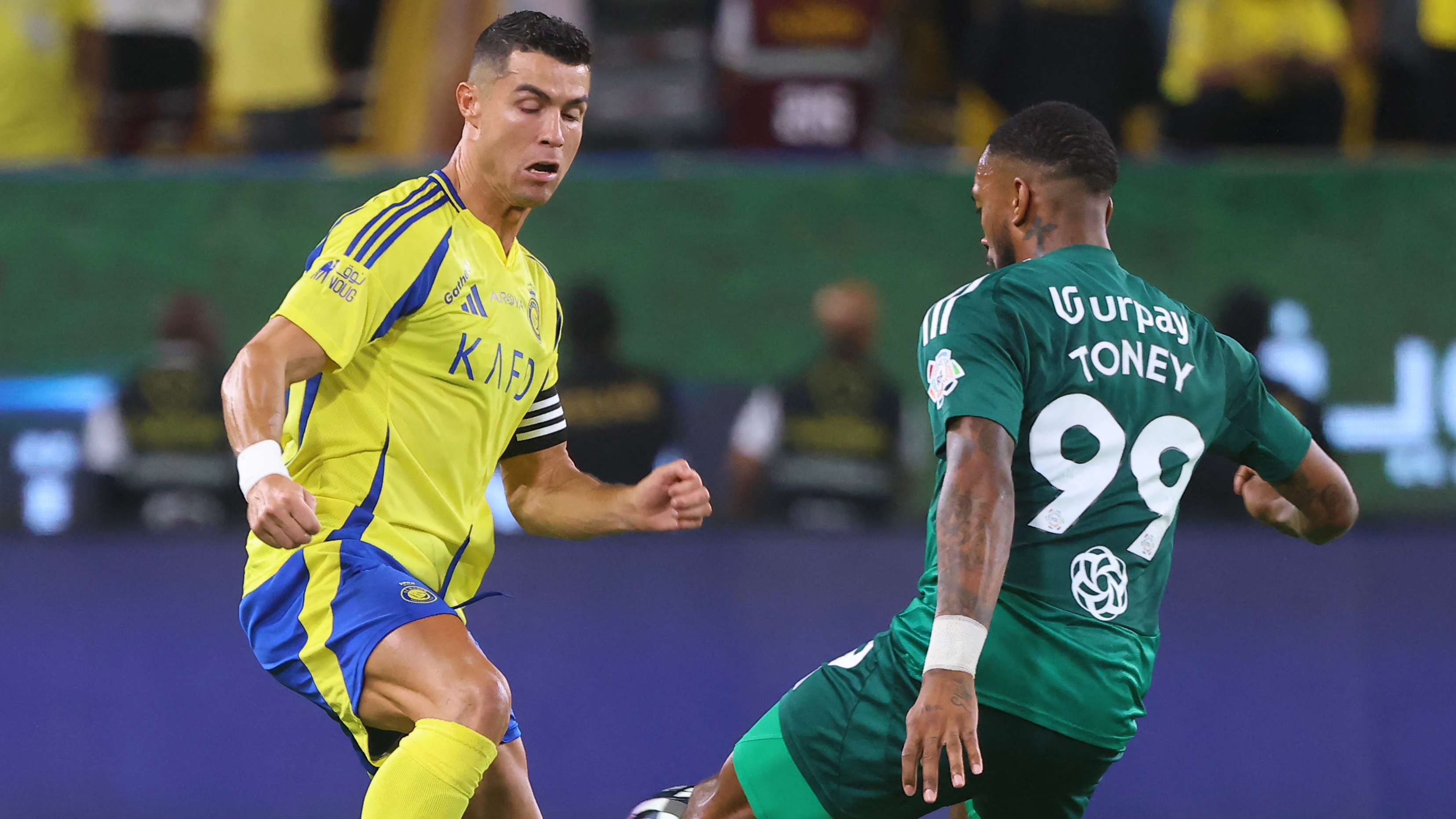 From the bottom: African striker dreams of competing with Ronaldo and Toney for the Roshan golden boot  