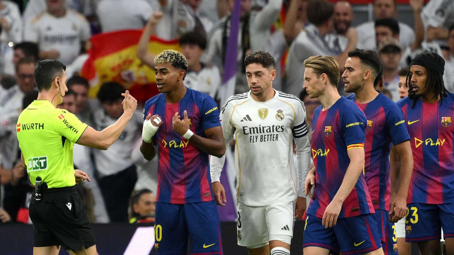 Real Madrid TV fires up the Clasico with early pressure on the officiating  