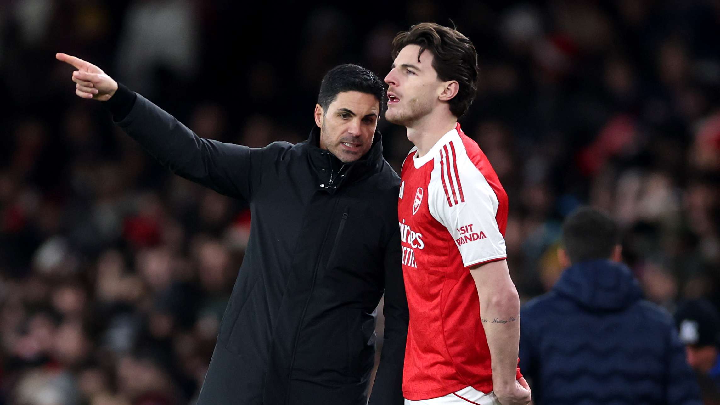 Rice hails 'best' Arteta after Arsenal boss commits to new long-term contract  