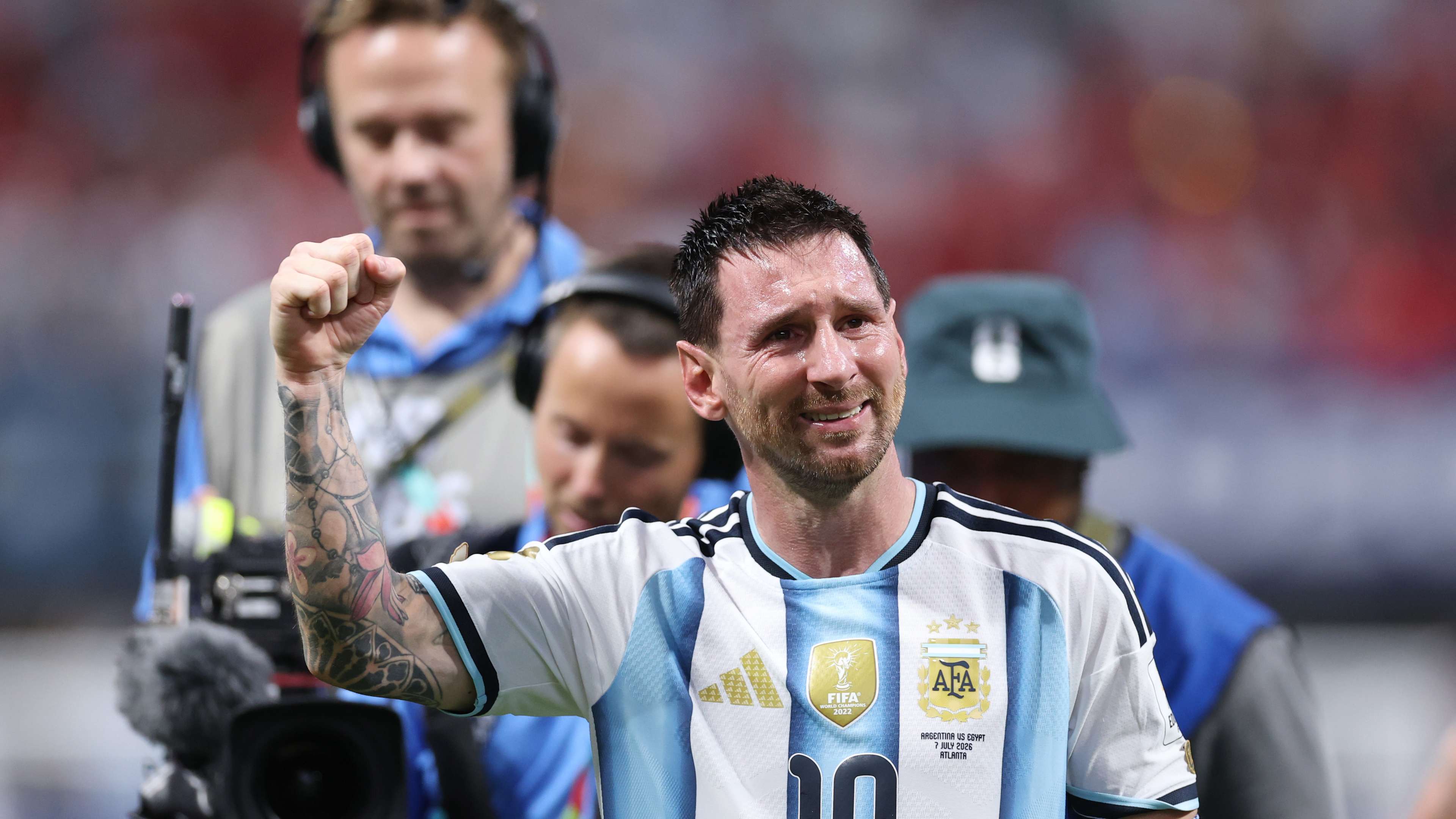 Video: "Plenty of grilled meat": this is how the farewell ceremony for Messi with the Argentina national team began  