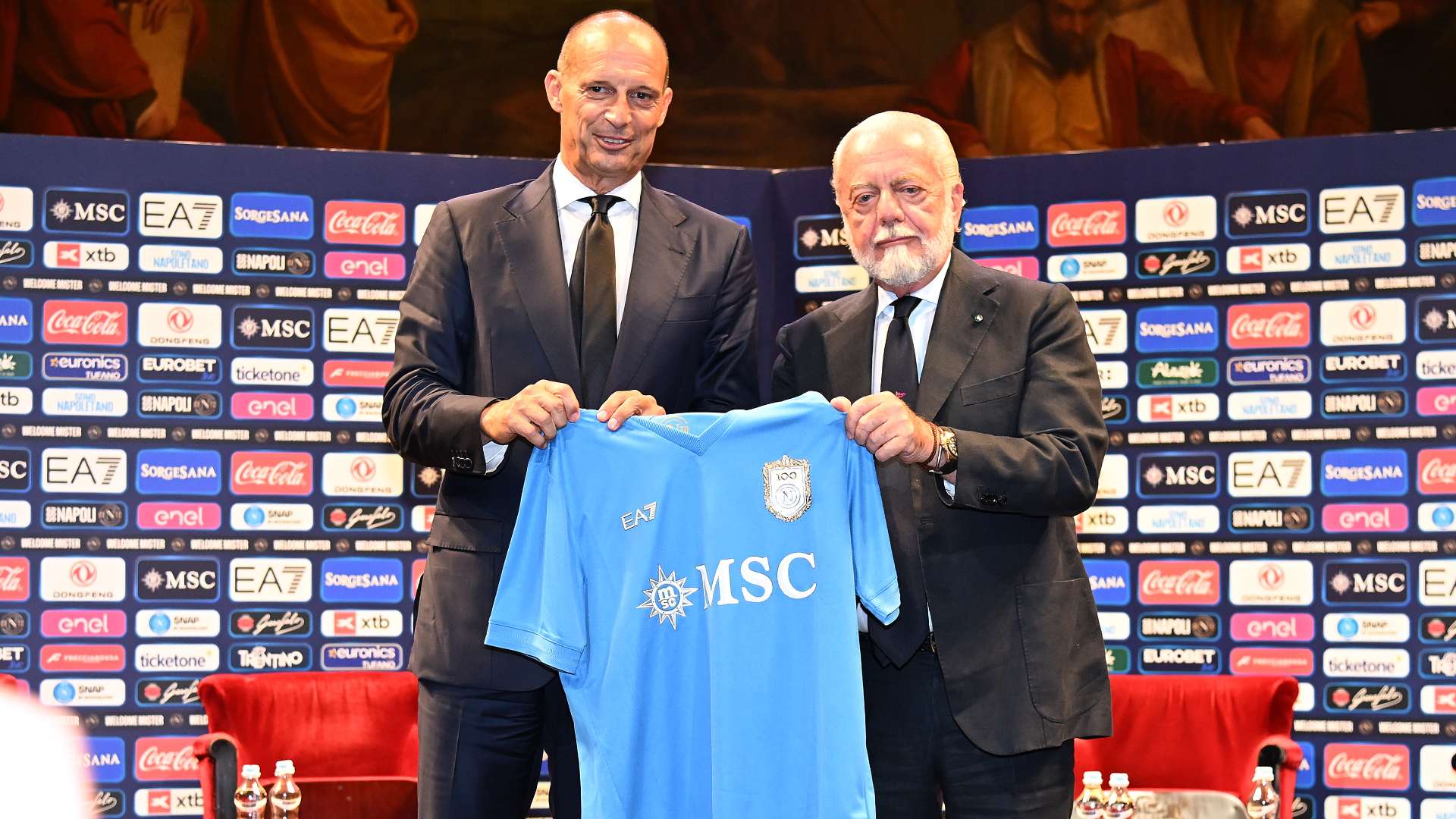 Napoli, hour-long meeting between De Laurentiis and Allegri at Castel Volturno: the background  