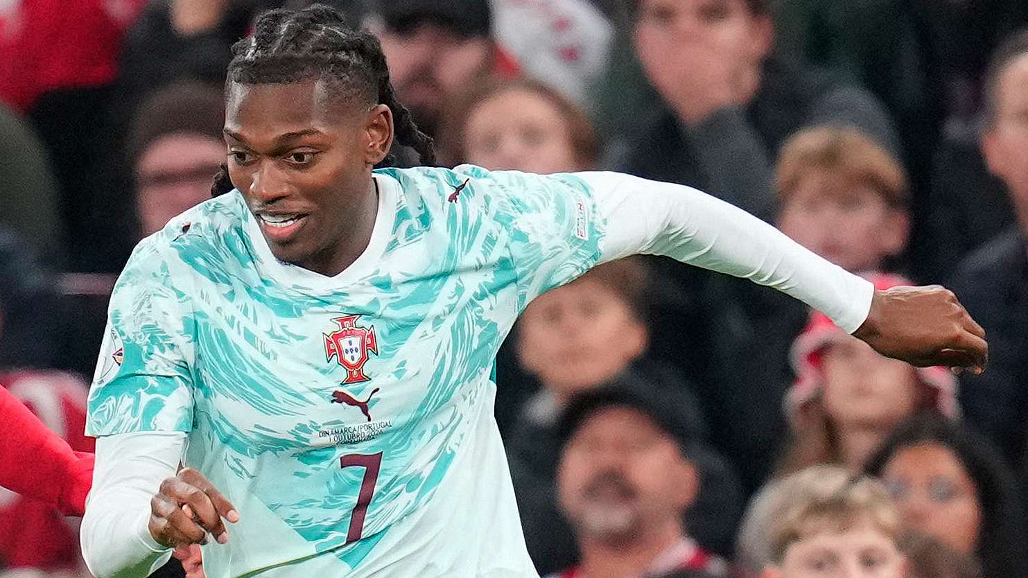 Leao fails to shine in CR7’s No 7, Hojlund celebrates with his “siuuum”  