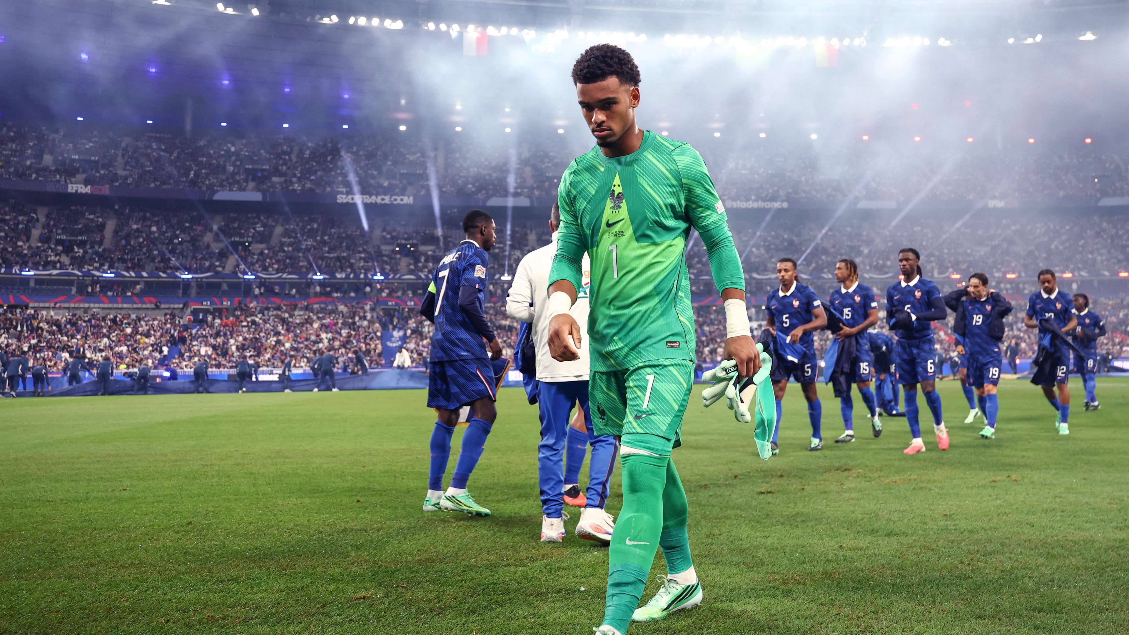 A historic event for France against Belgium  