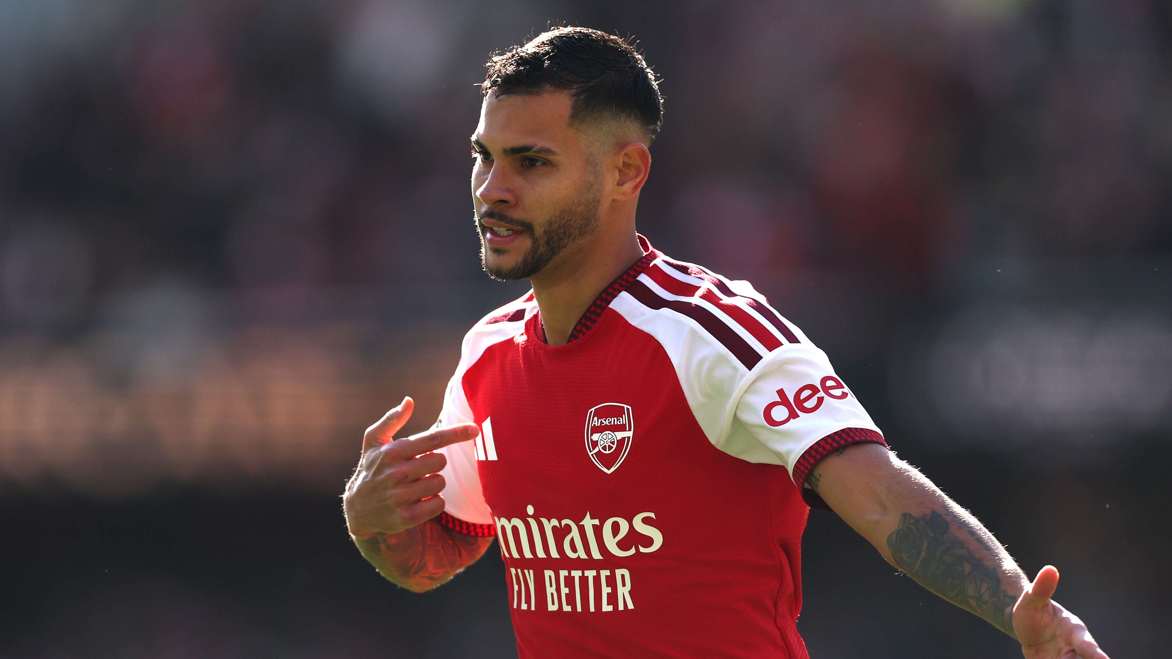 Guimaraes gives Arteta Arsenal headache after Leeds win  