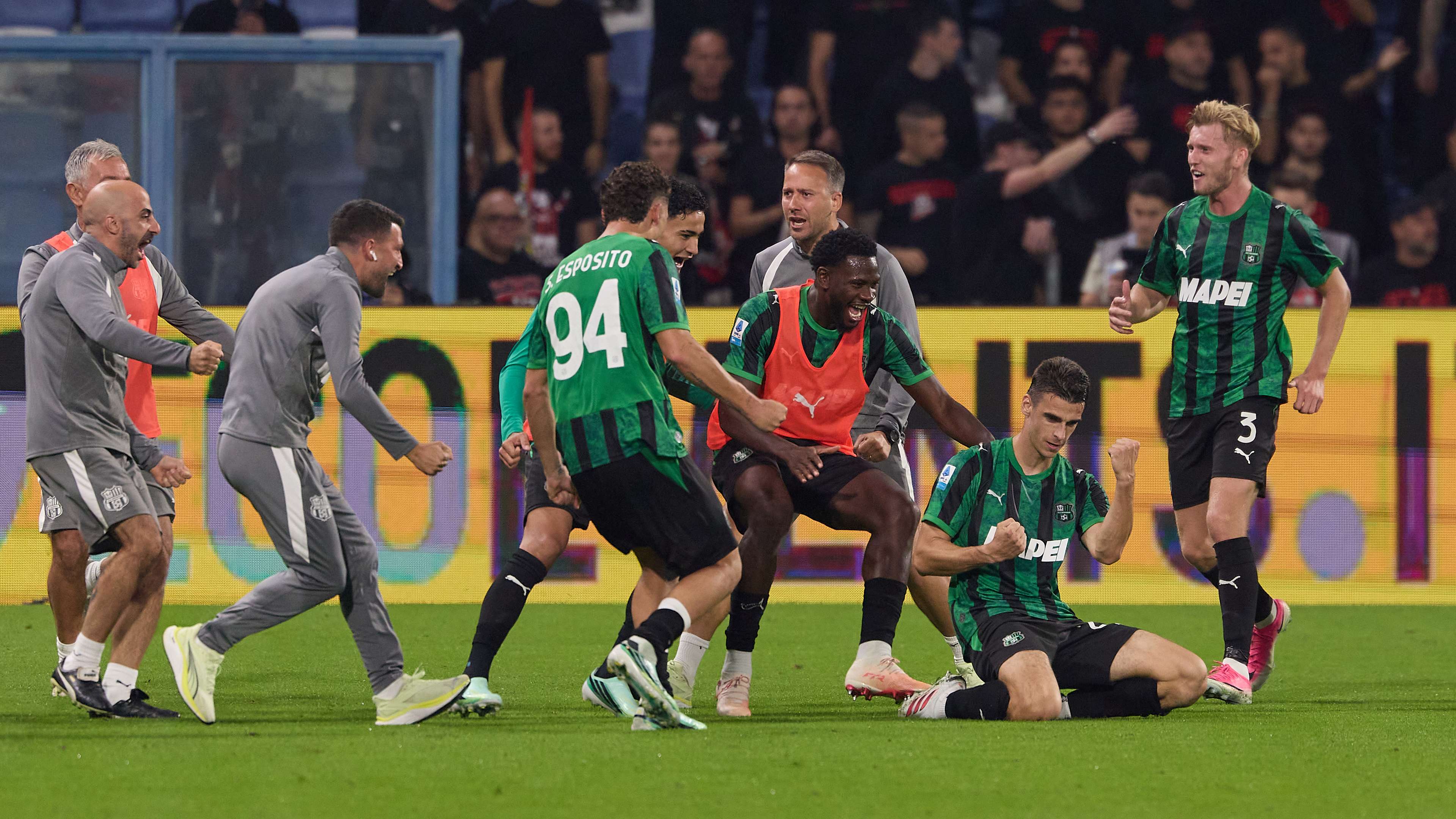 Video: five minutes decide the match: Milan stumble against Sassuolo  