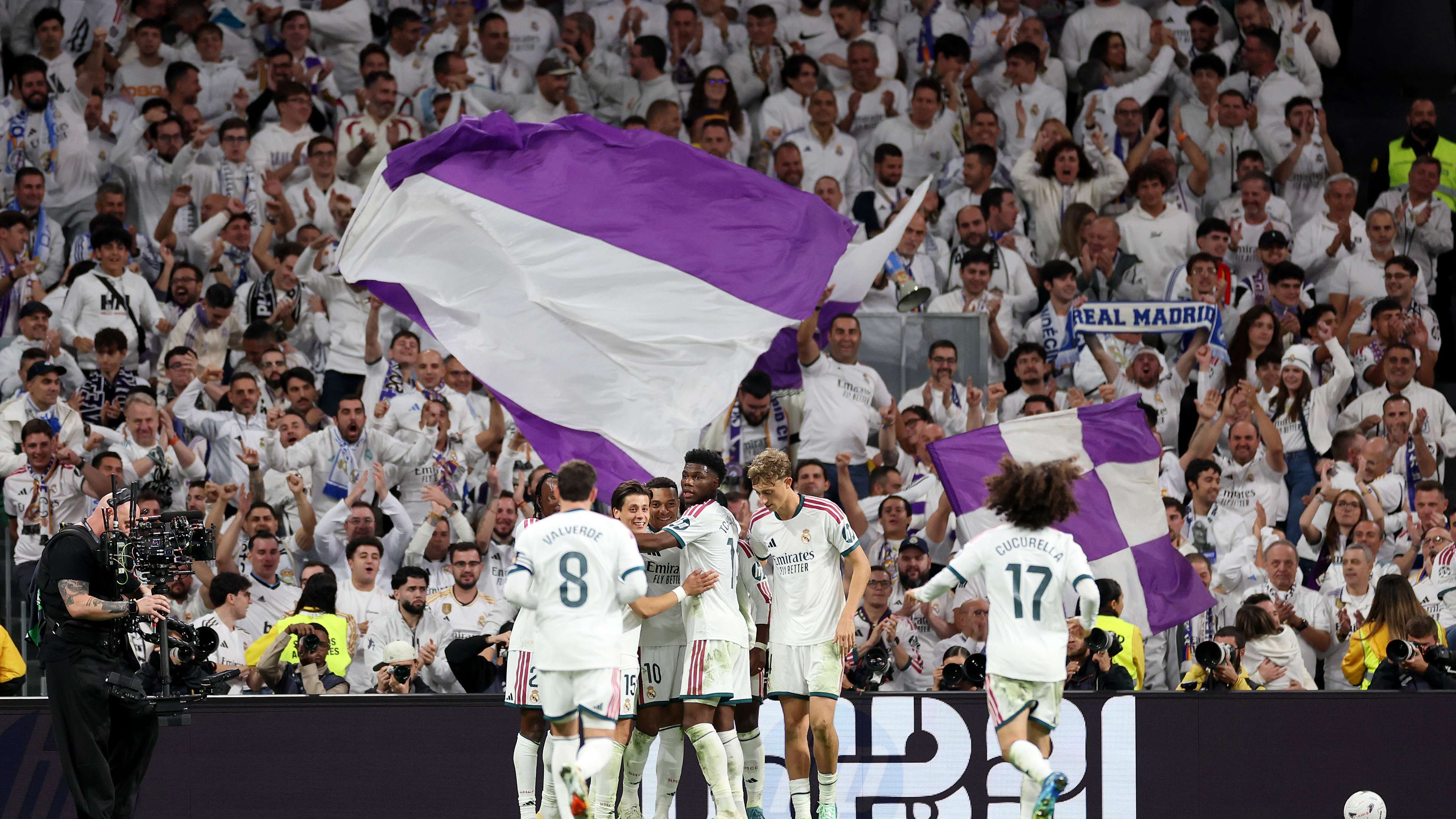 Video: Real Madrid play on "without Vinicius", and "the whistle of controversy" spoils the Bernabeu party  