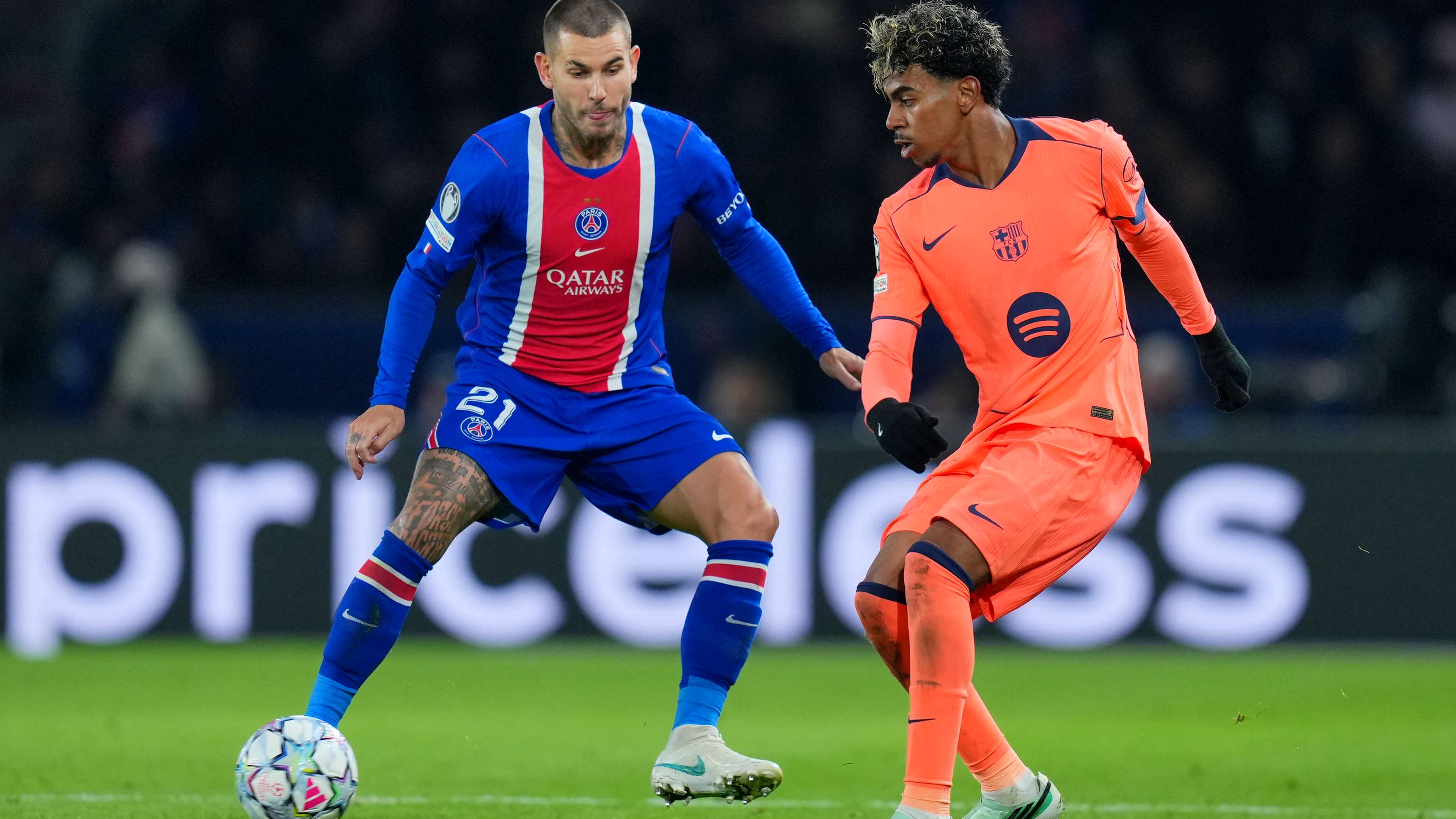 Video: Lucas Hernandez provokes Yamal, so how did the Barcelona star respond?  