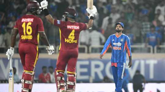 Hope’s 45-ball ton powers West Indies to record chase in Ranchi  